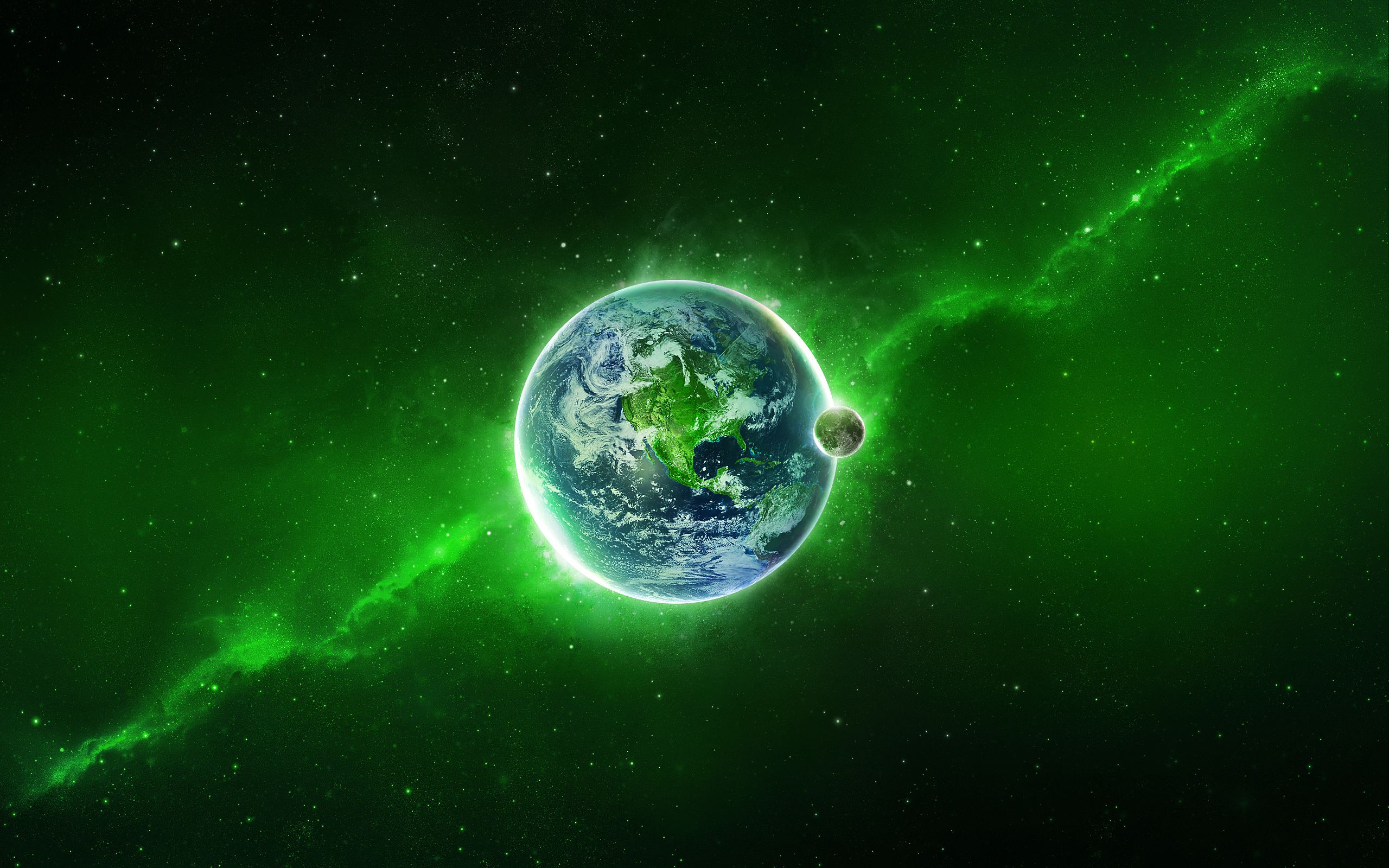 Earth Green Background