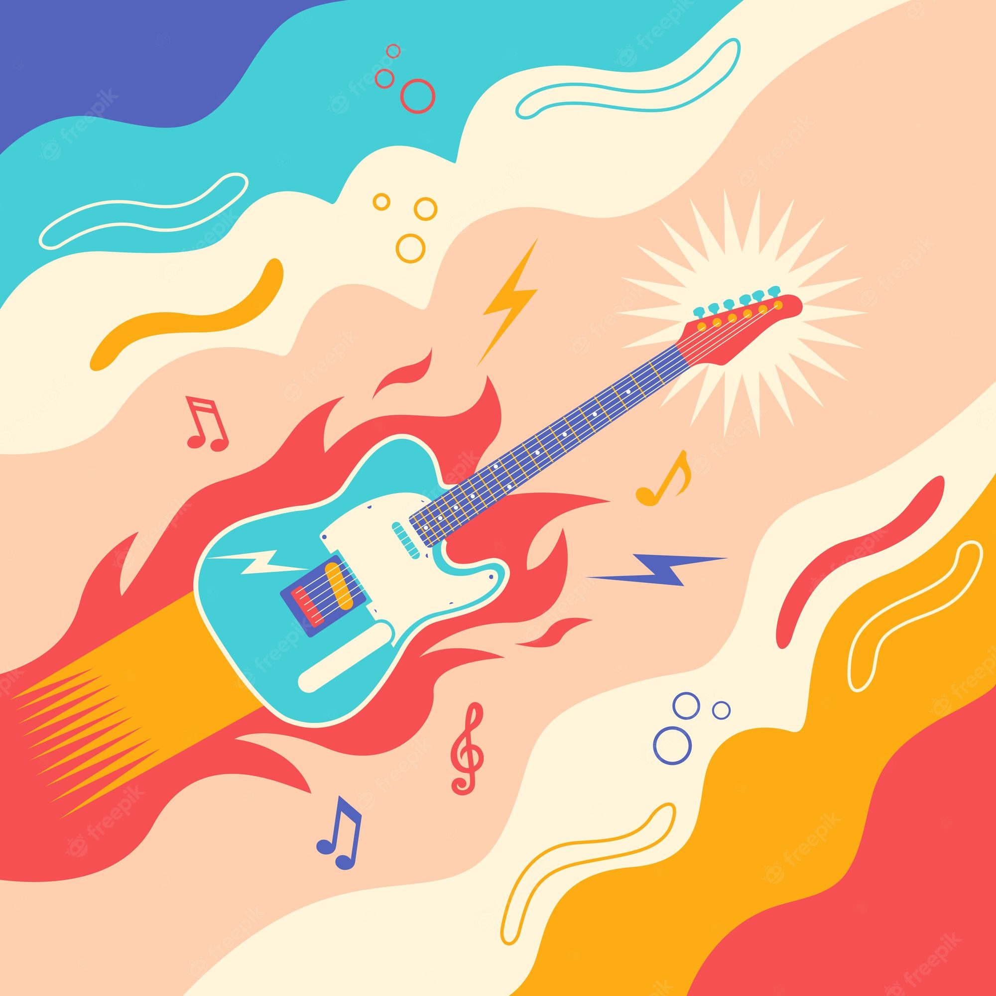 Electric Guitars Backgrounds