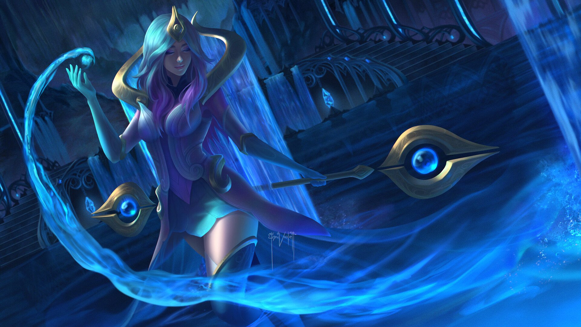 Elementalist Lux Background