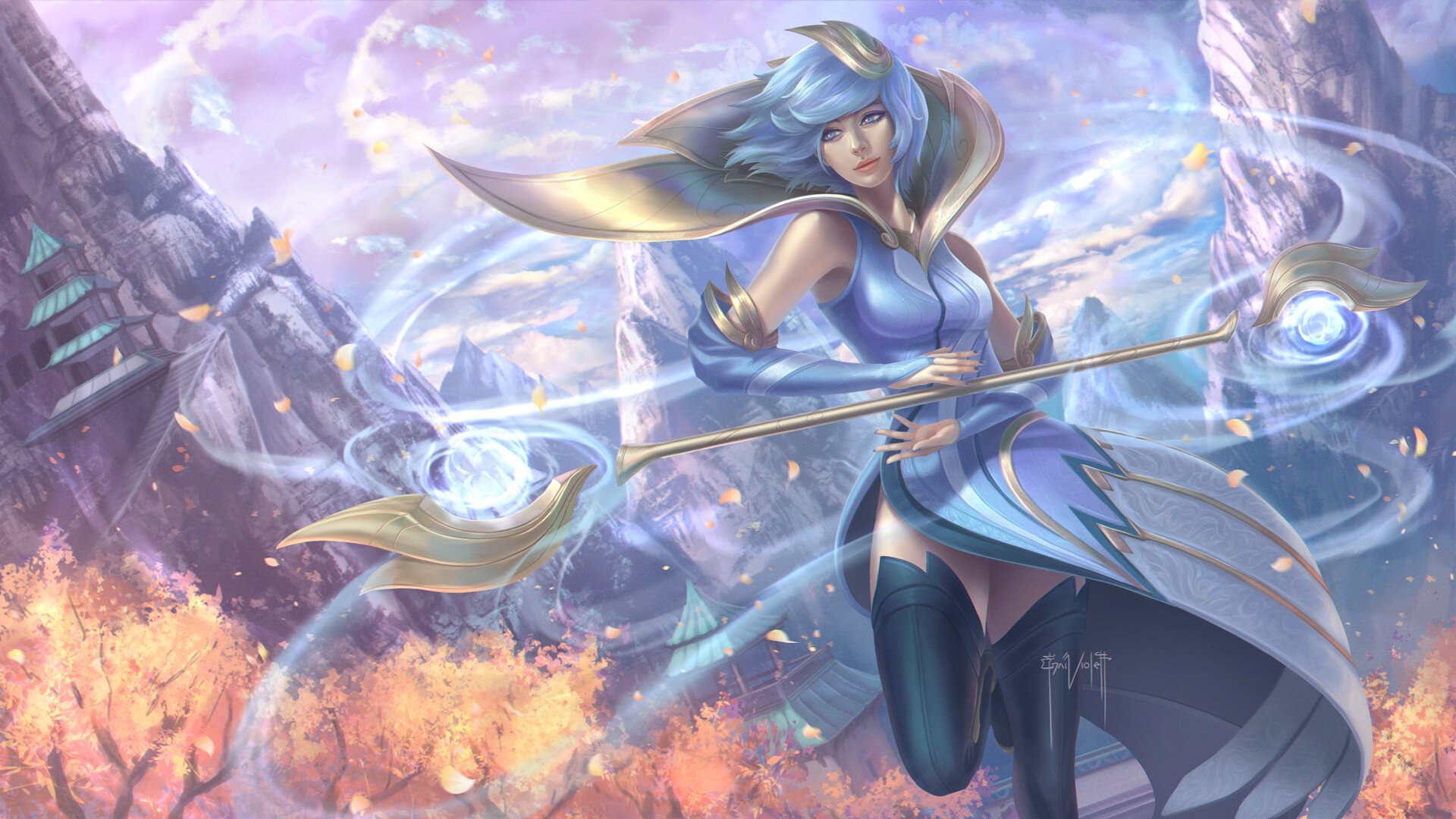 Elementalist Lux Background