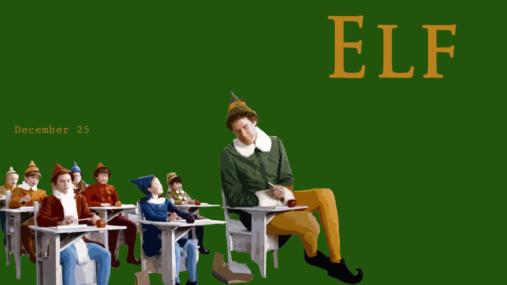 Elf Zoom Background