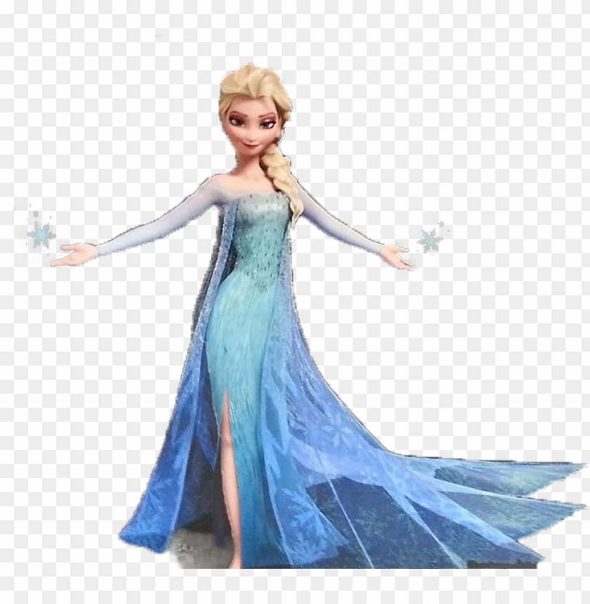 Elsa White Background