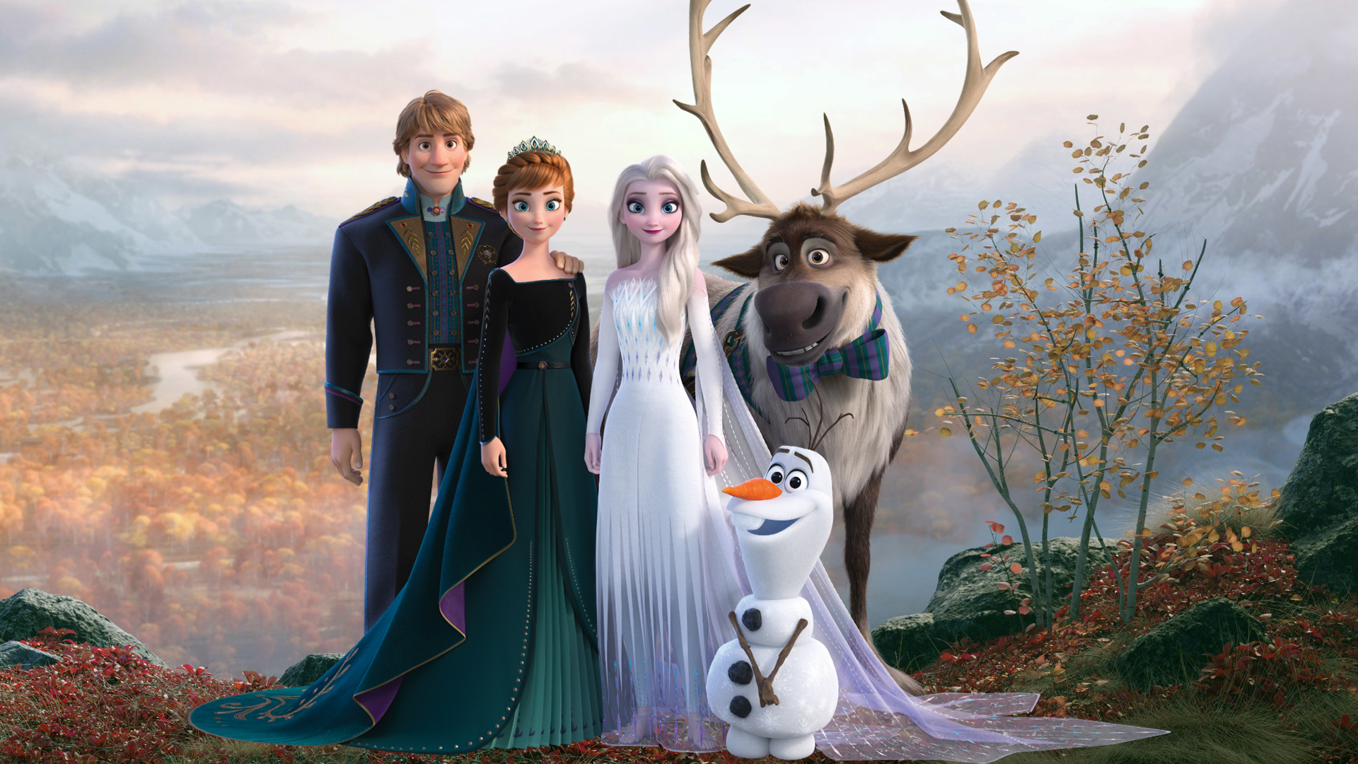 Elsa White Background