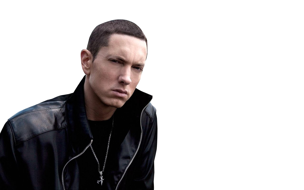 Eminem White Background