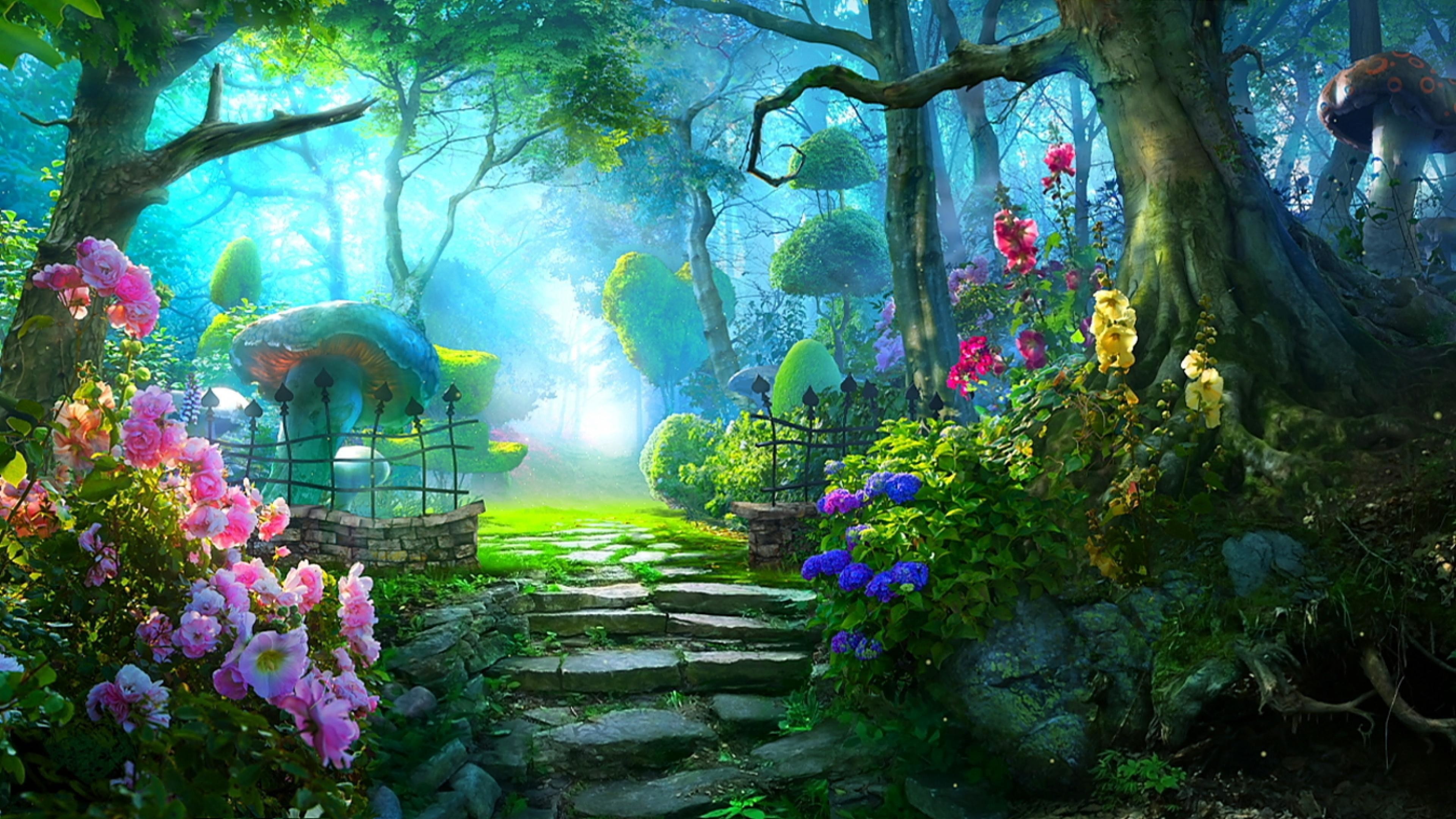 Fairy Forest Background