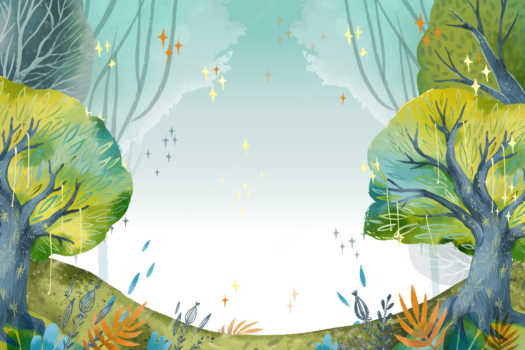 Fairy Forest Background