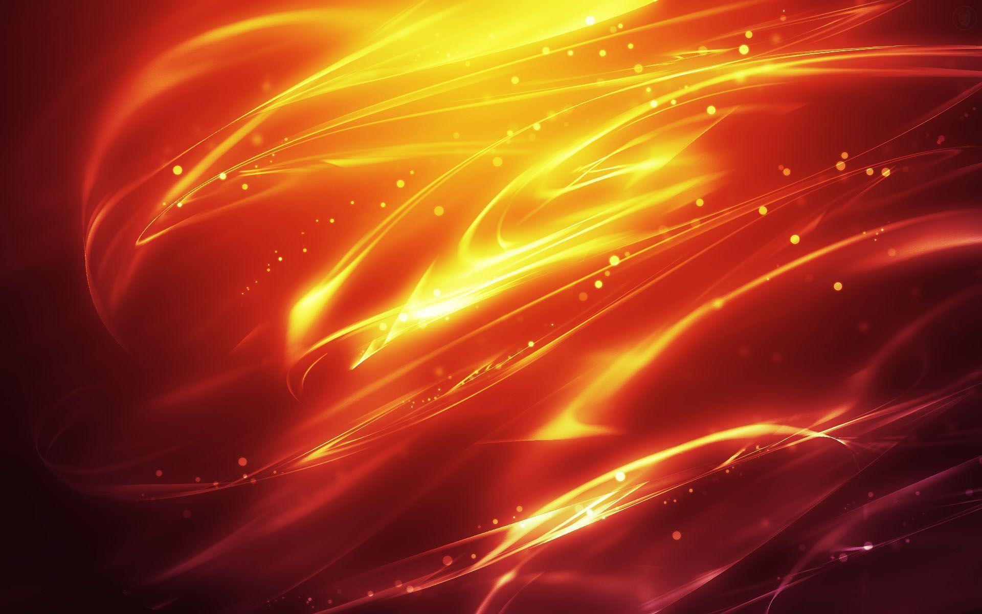 Fiery Background Hd