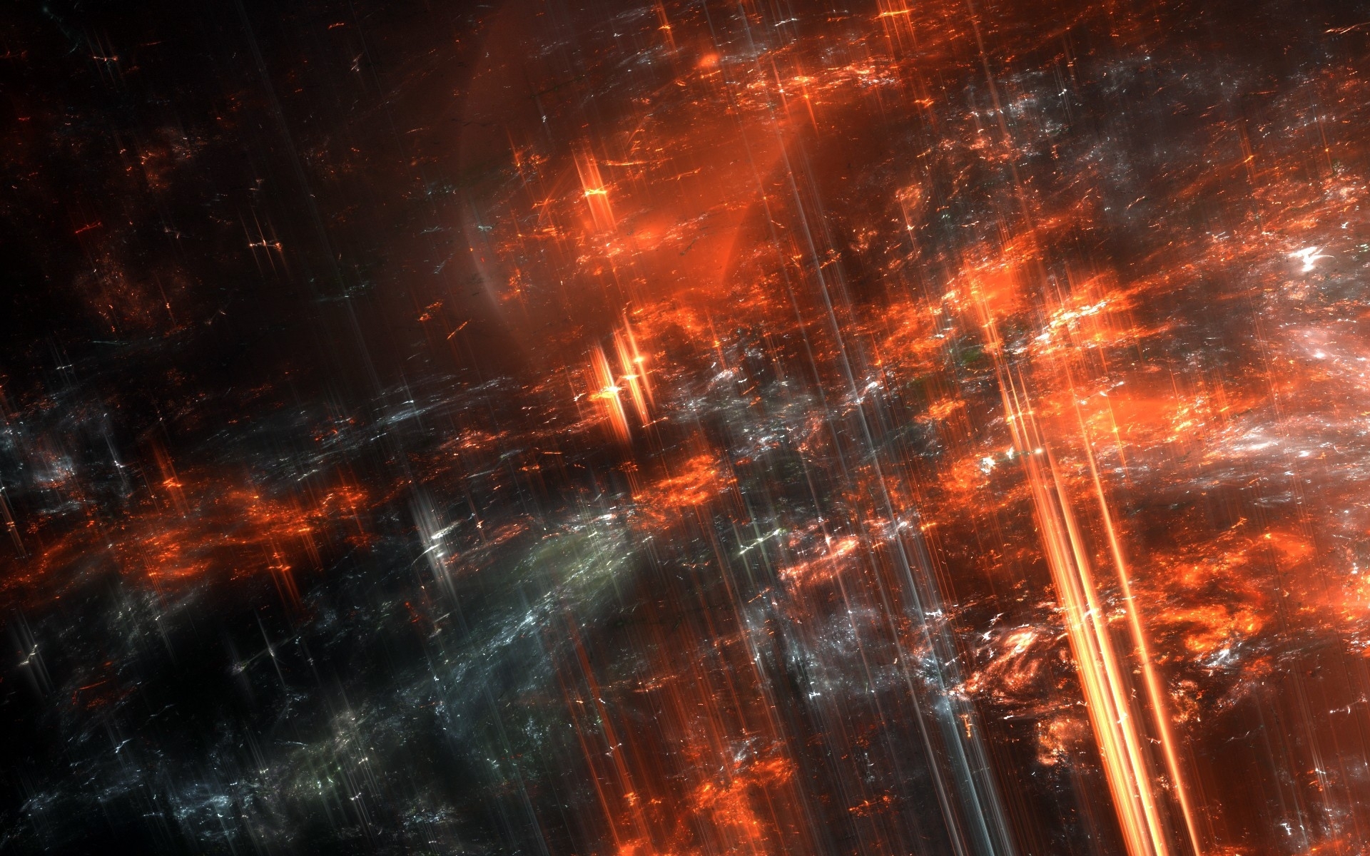 Fiery Background Hd