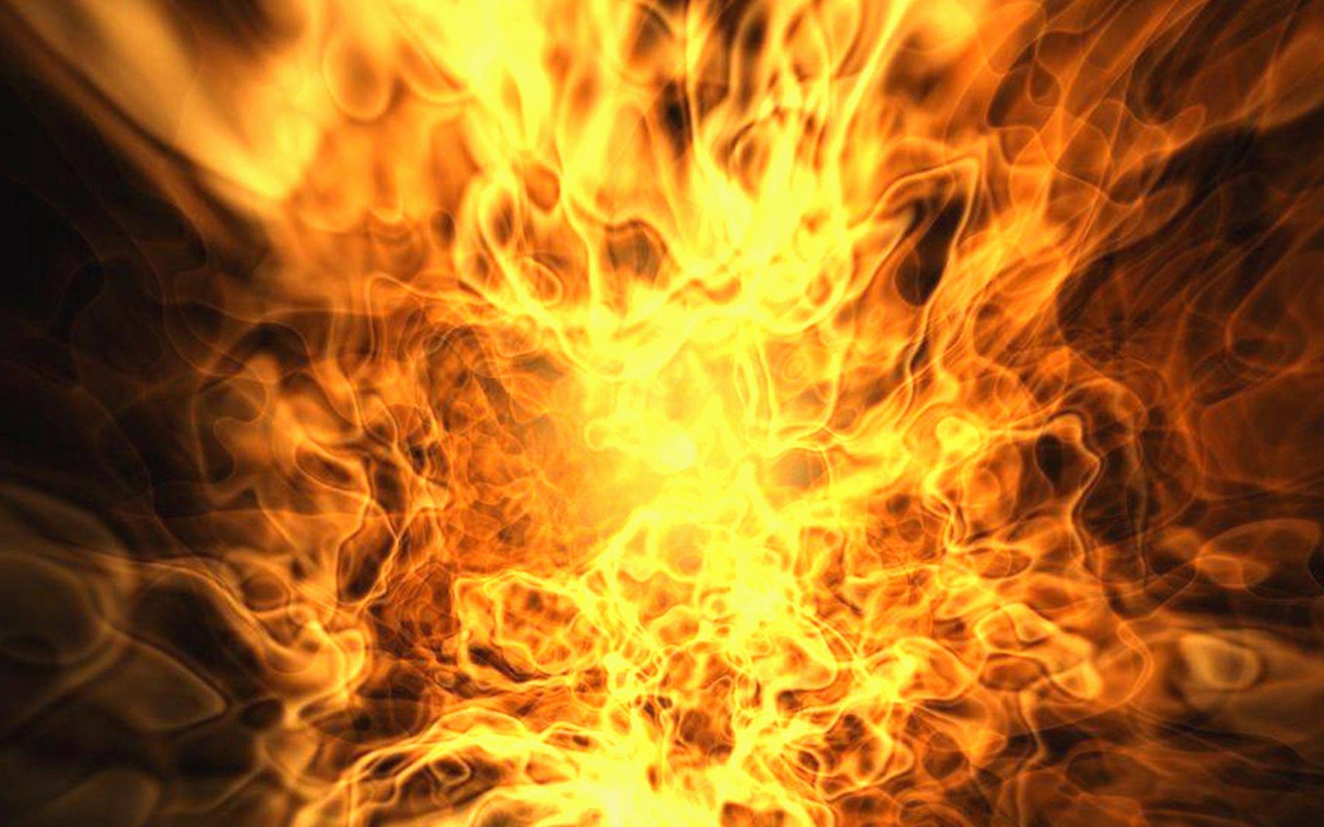 Fiery Background Hd