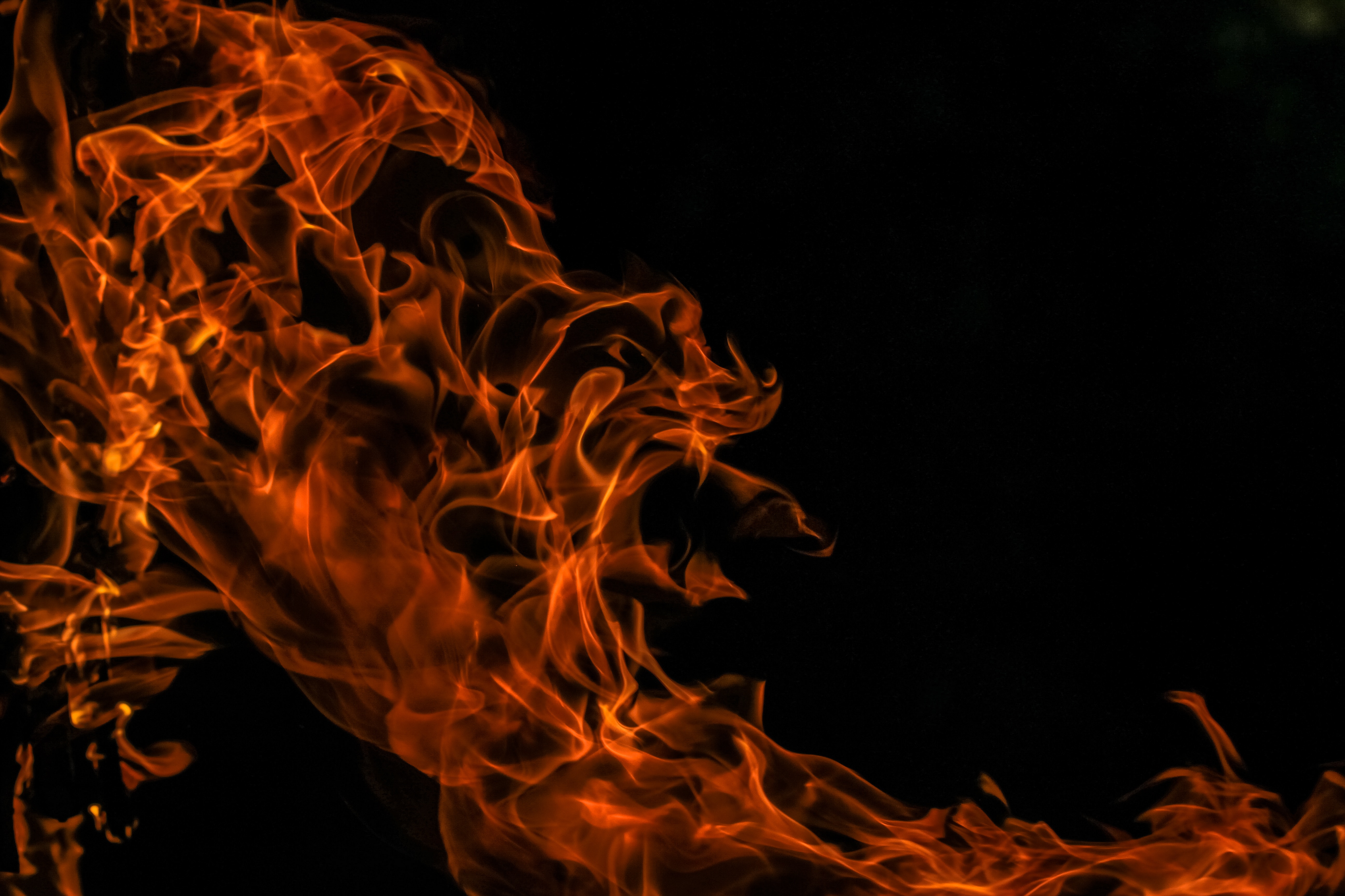 Fiery Background Hd