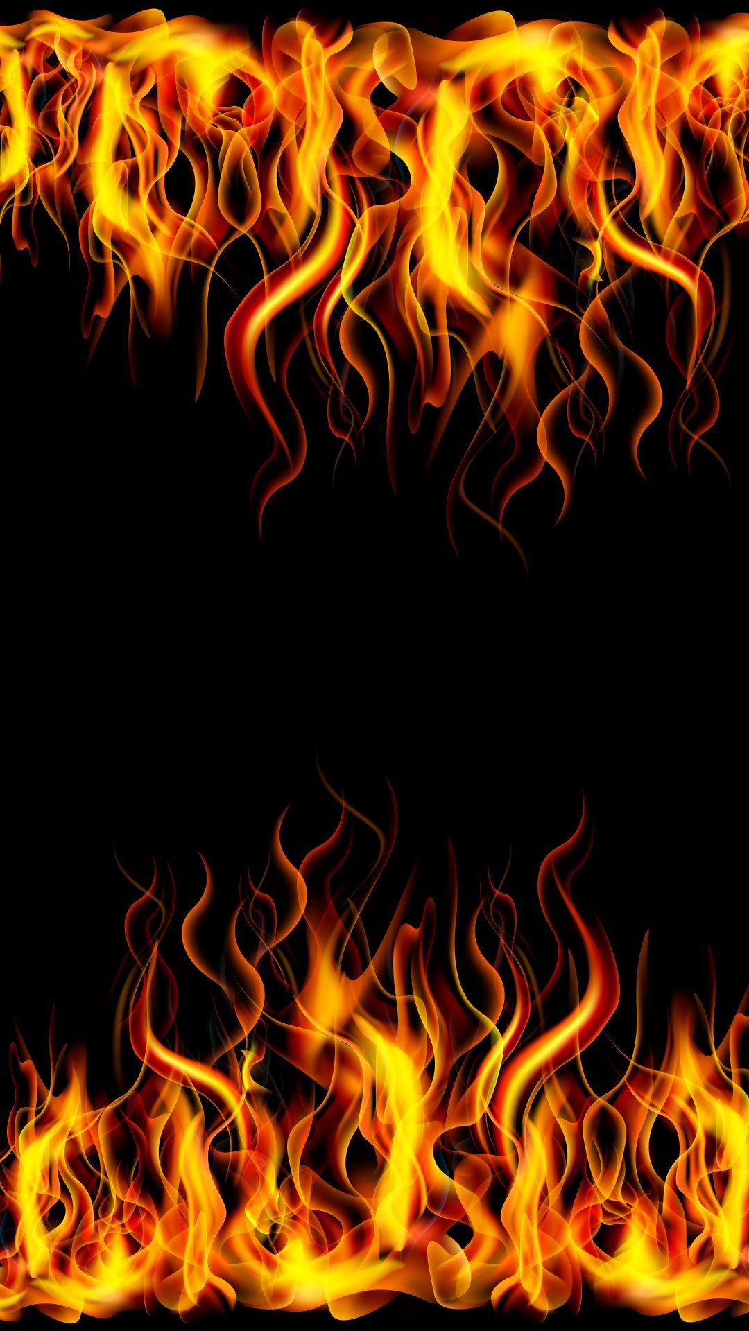 Fiery Background Hd