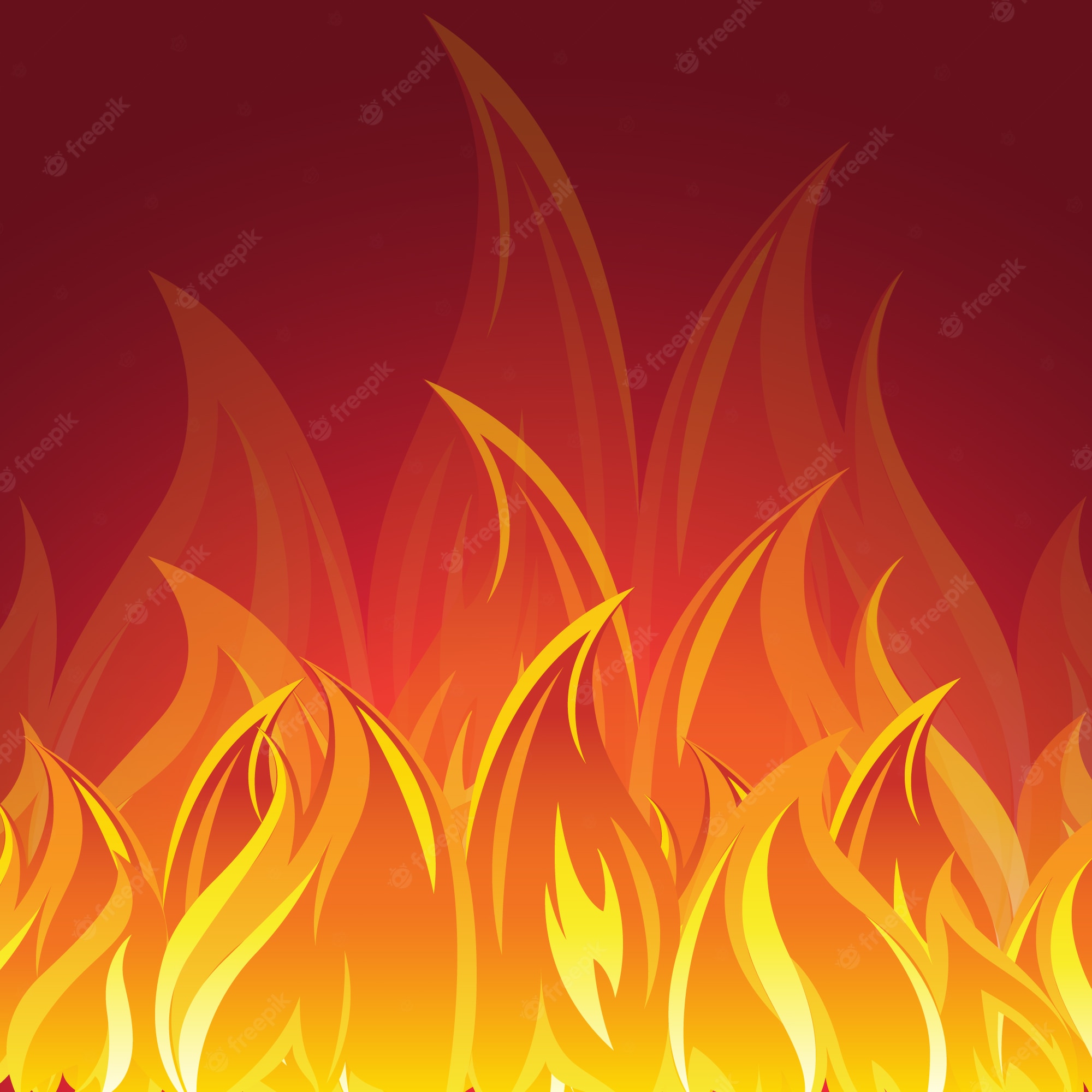 Fiery Background Hd