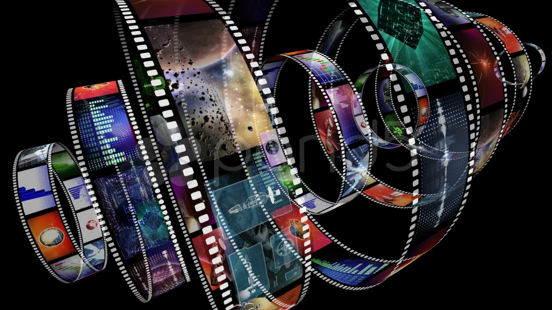 Film Reel Desktop Background