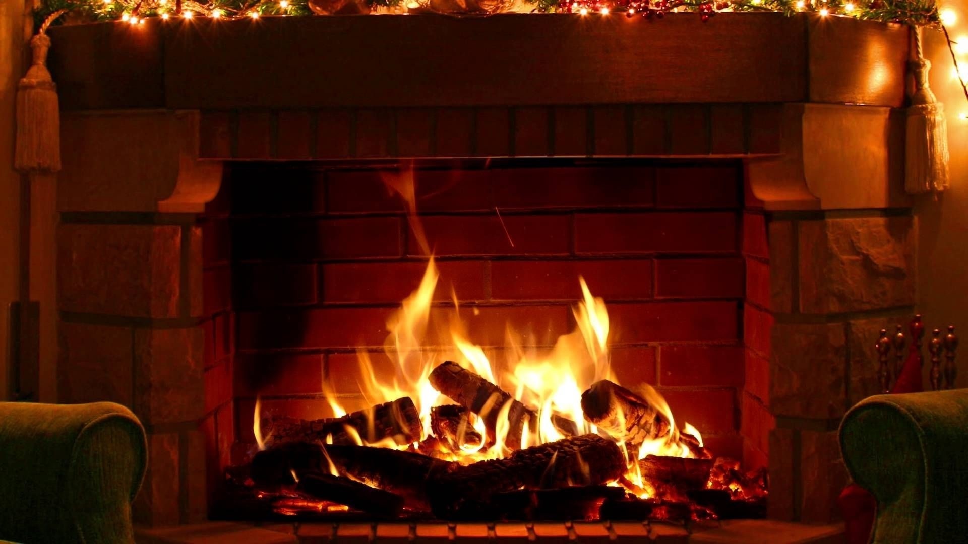 Fireplace Desktop Background