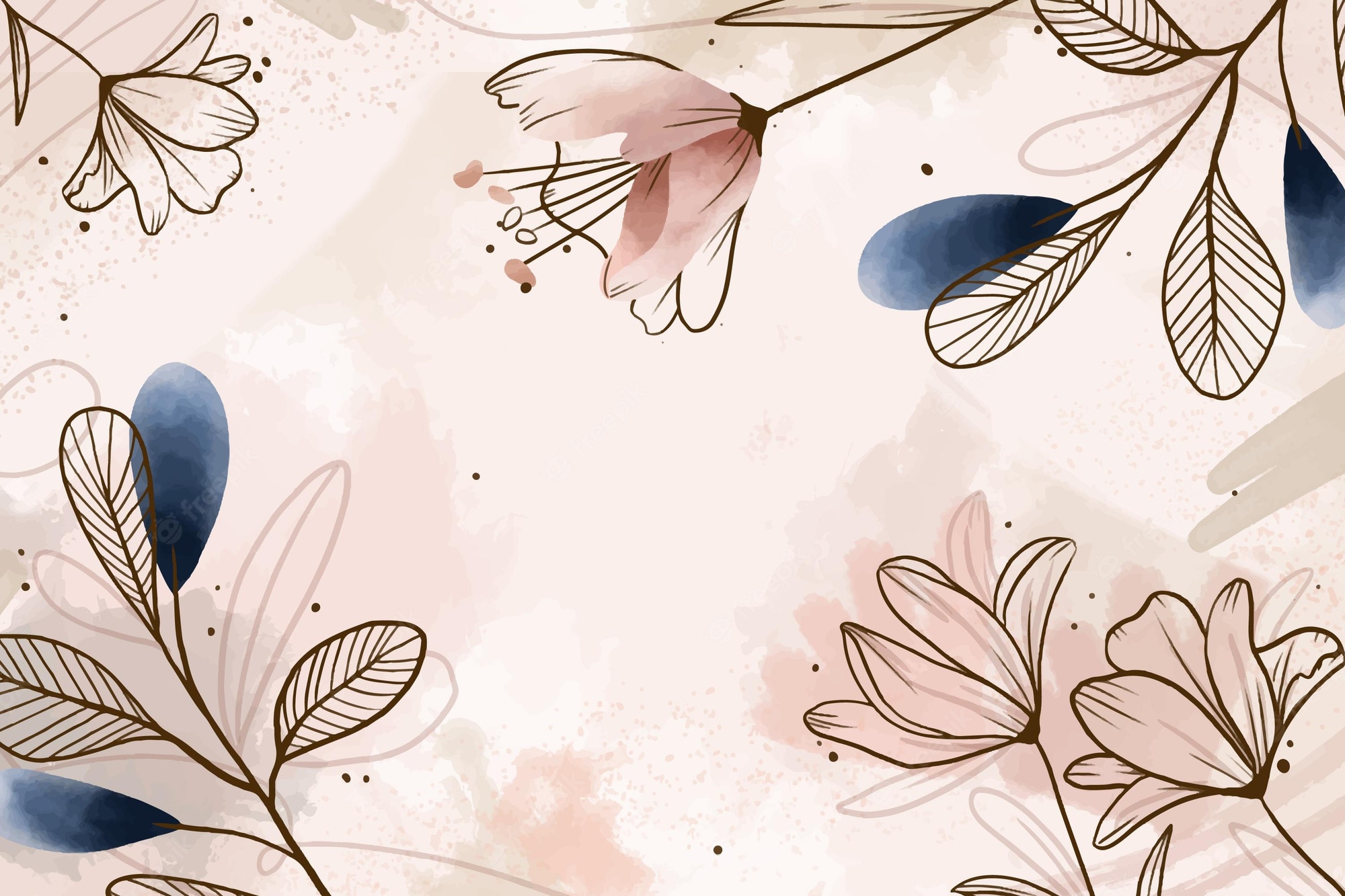 Floral Illustration Background