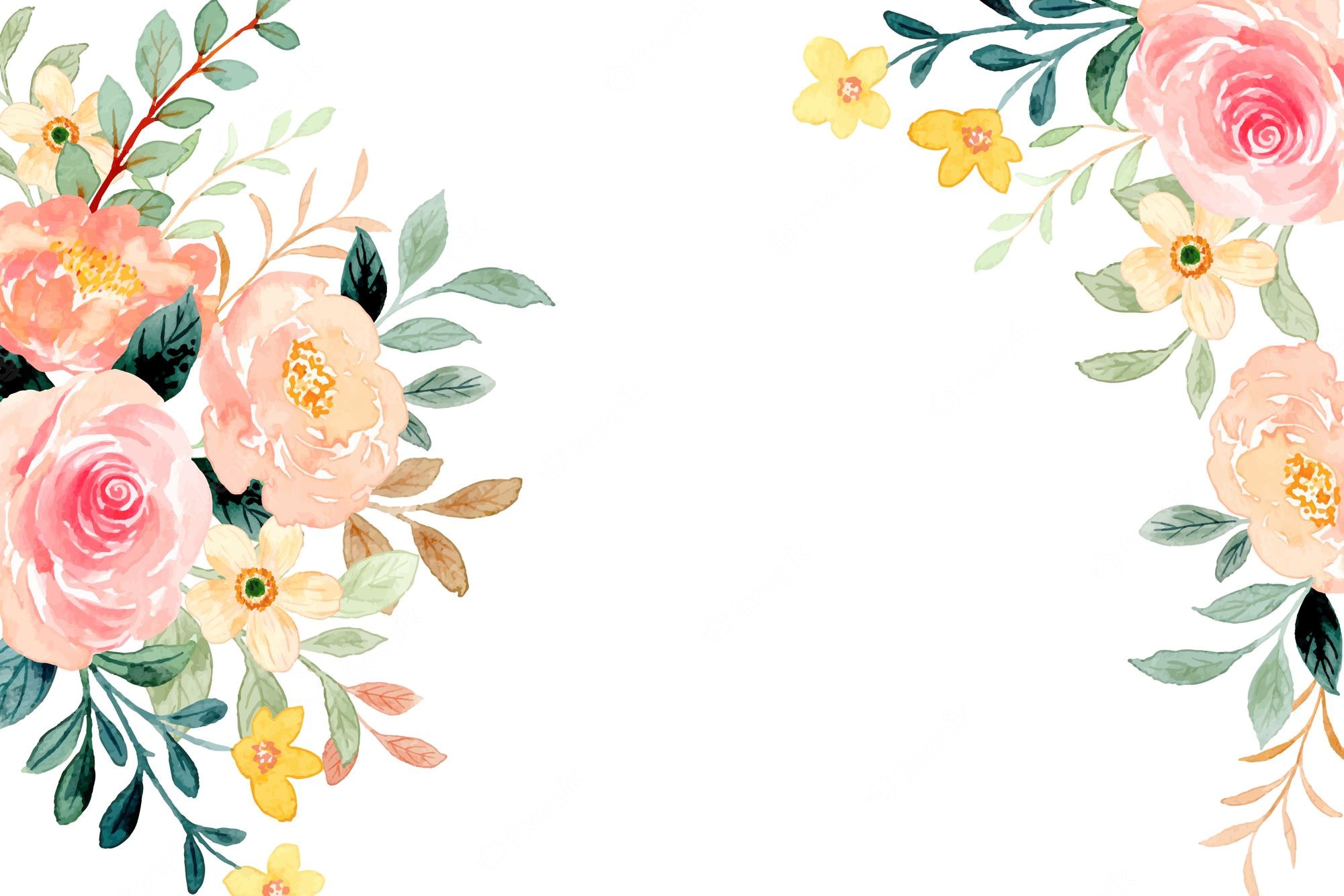 Floral Illustration Background