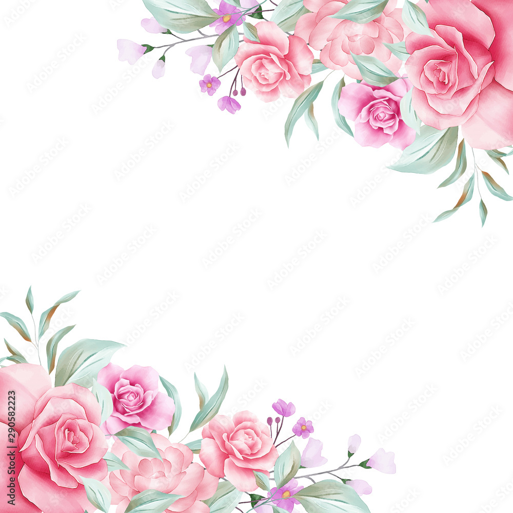 Floral Illustration Background