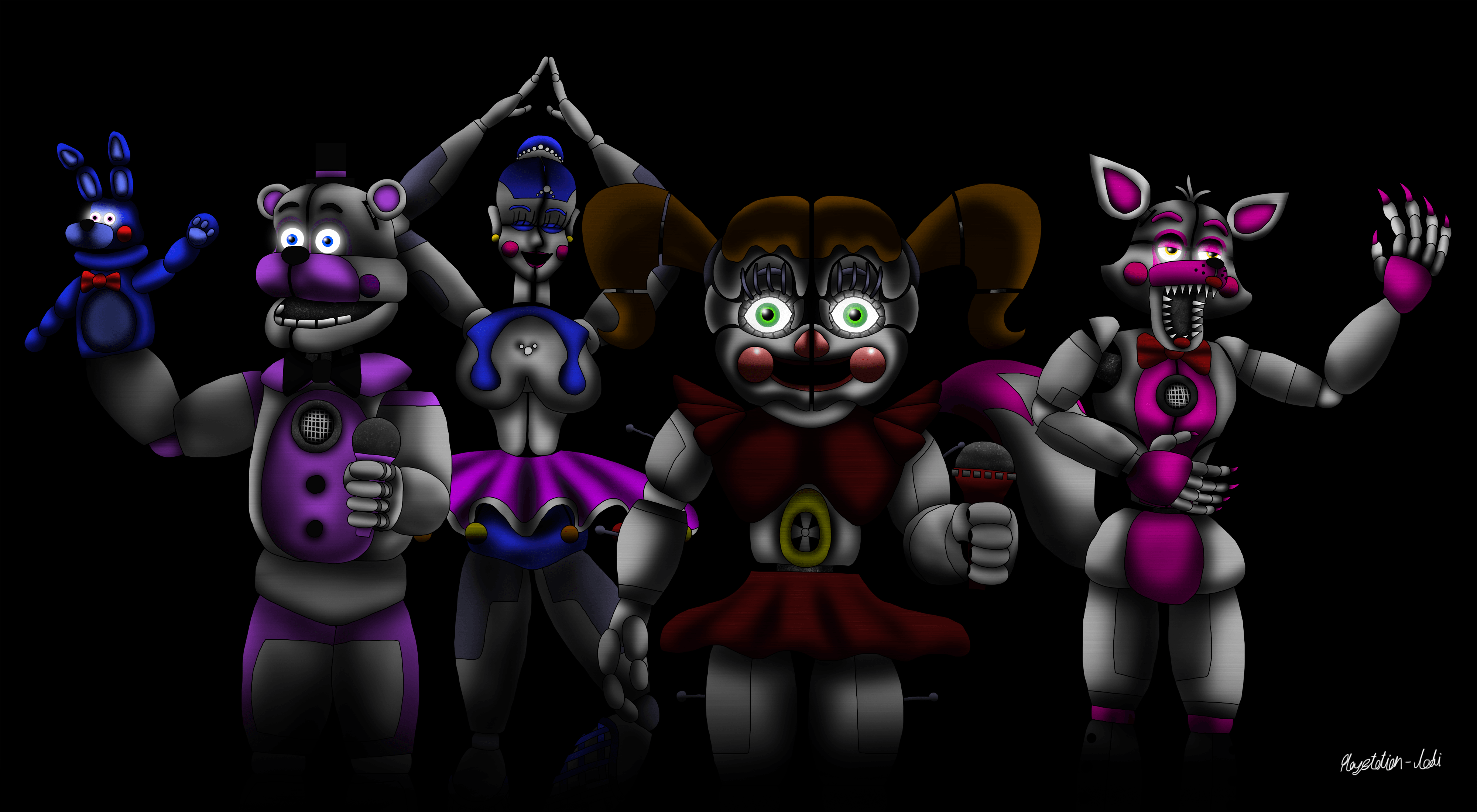 Fnaf Sister Location Background