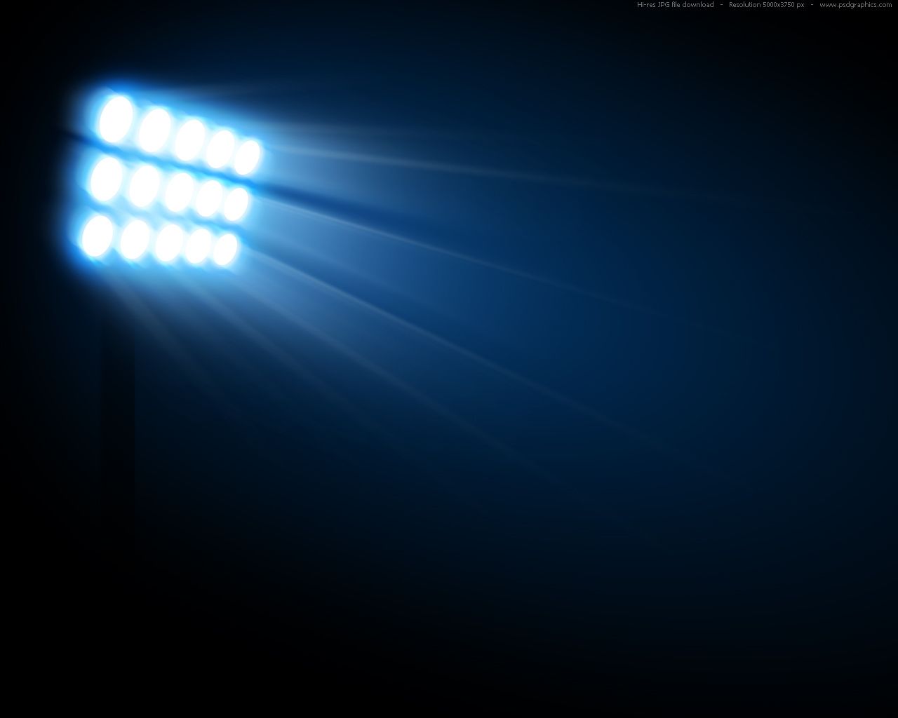 Football Lights Background