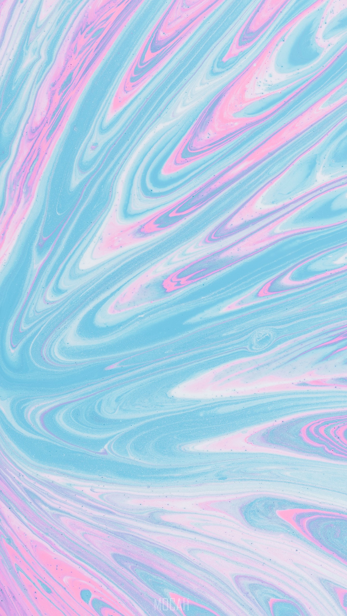 Galaxy Pink And Blue Marble Background