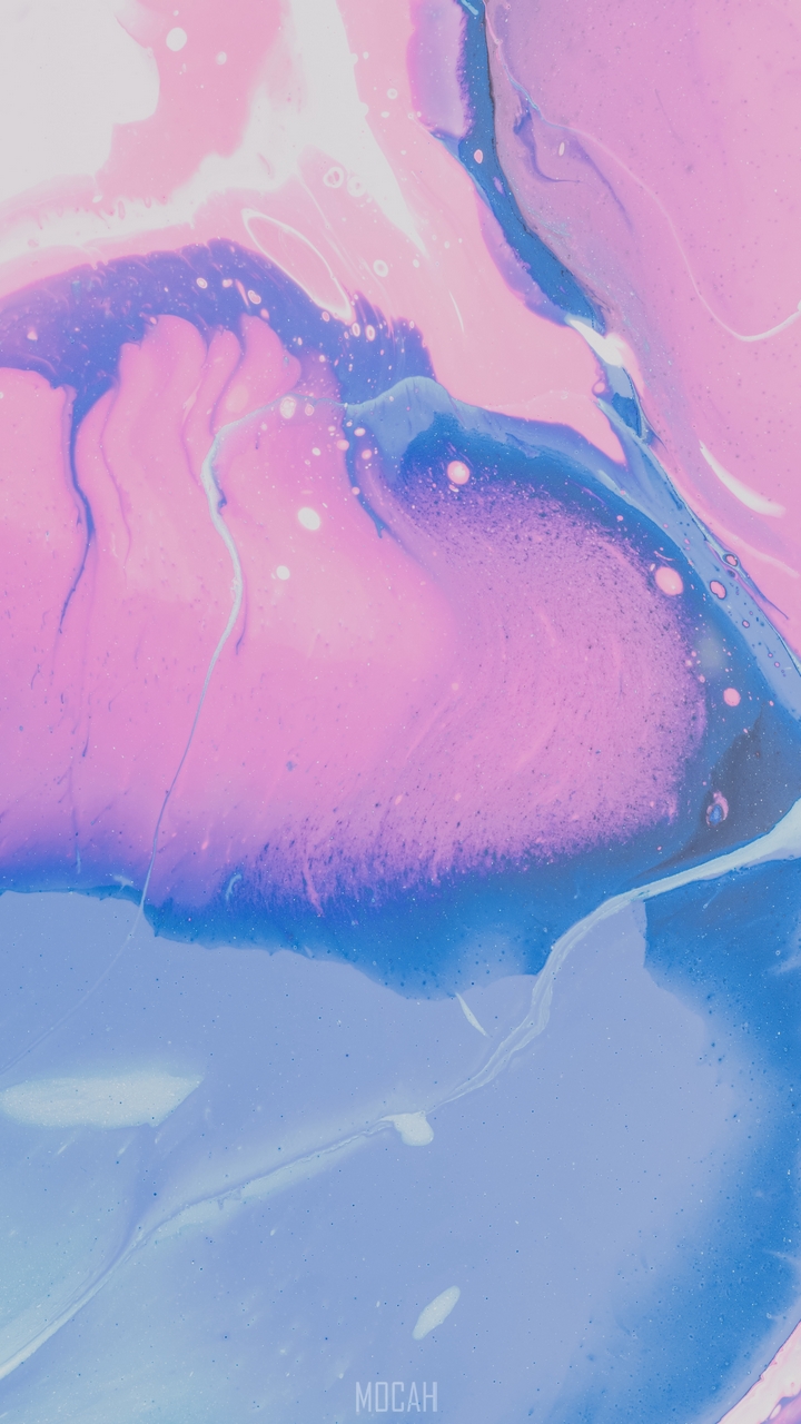 Galaxy Pink And Blue Marble Background