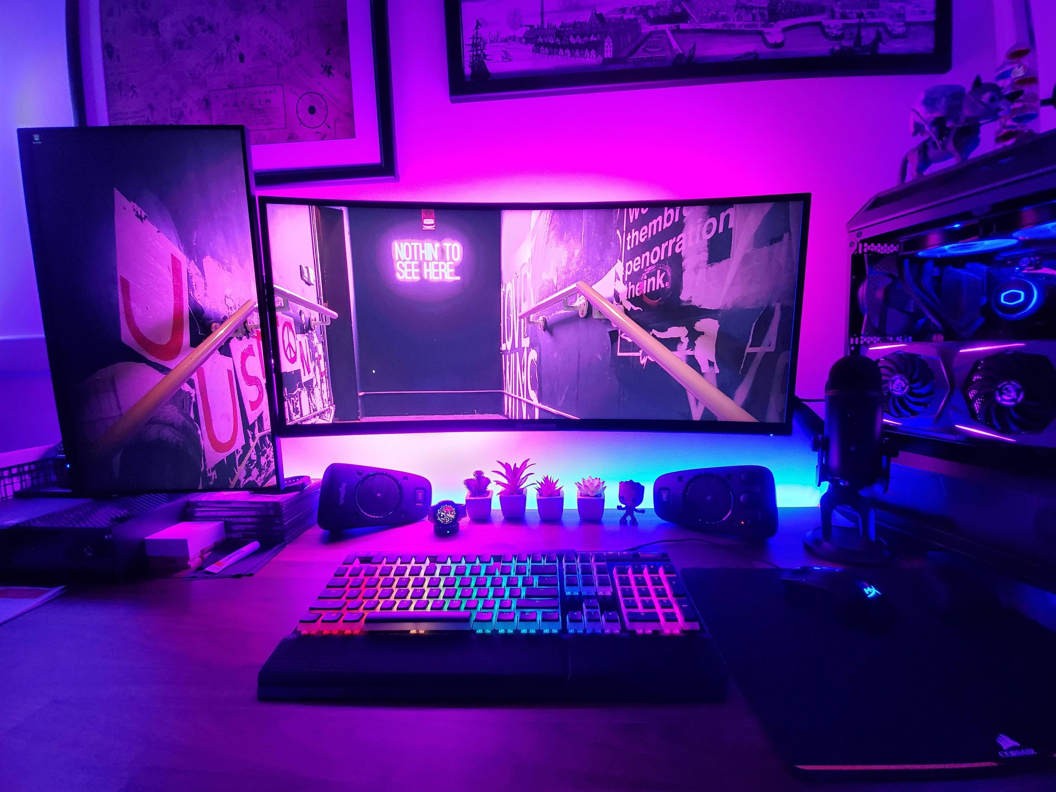 Gaming Room Background