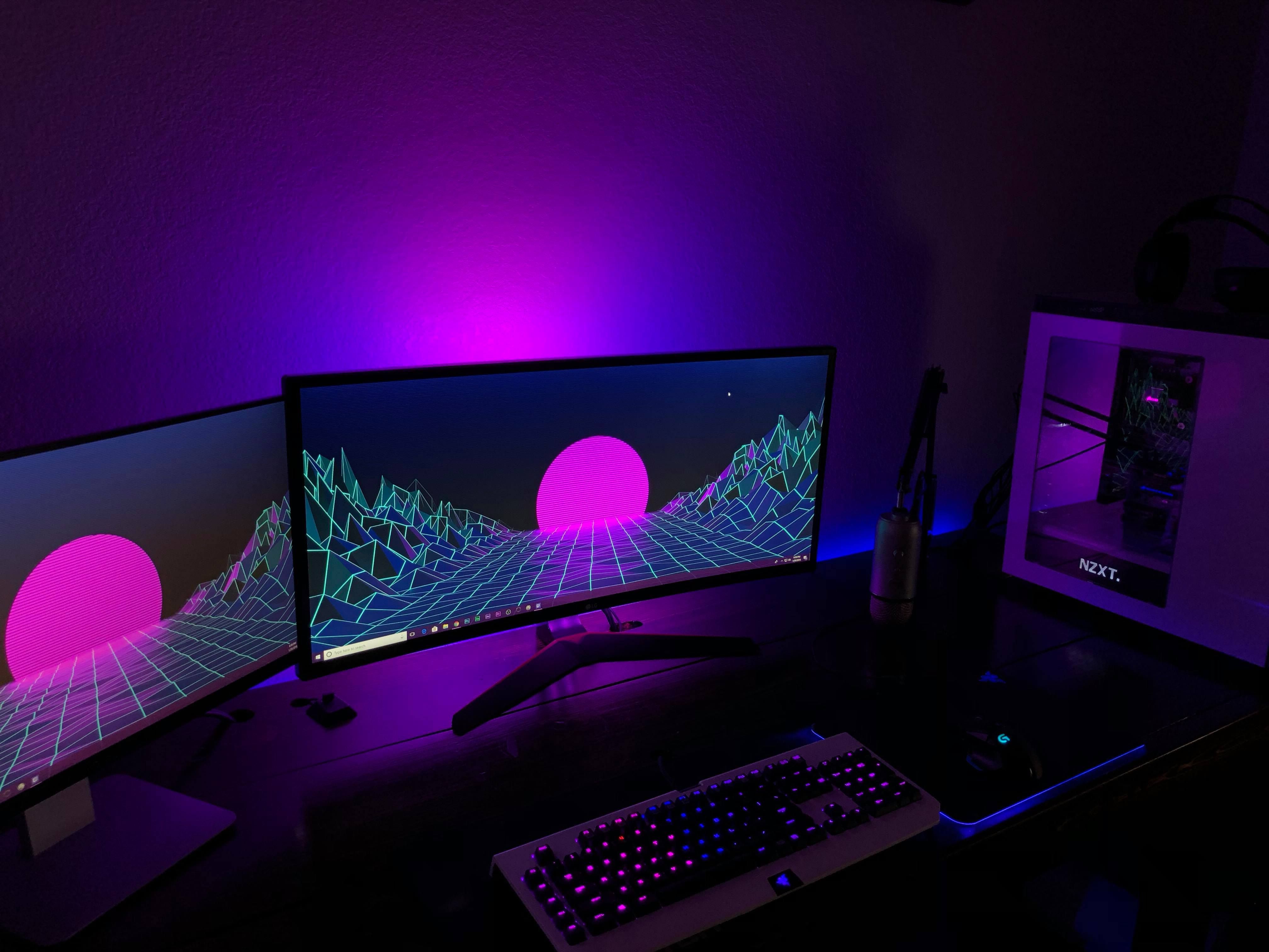 Gaming Setup Background