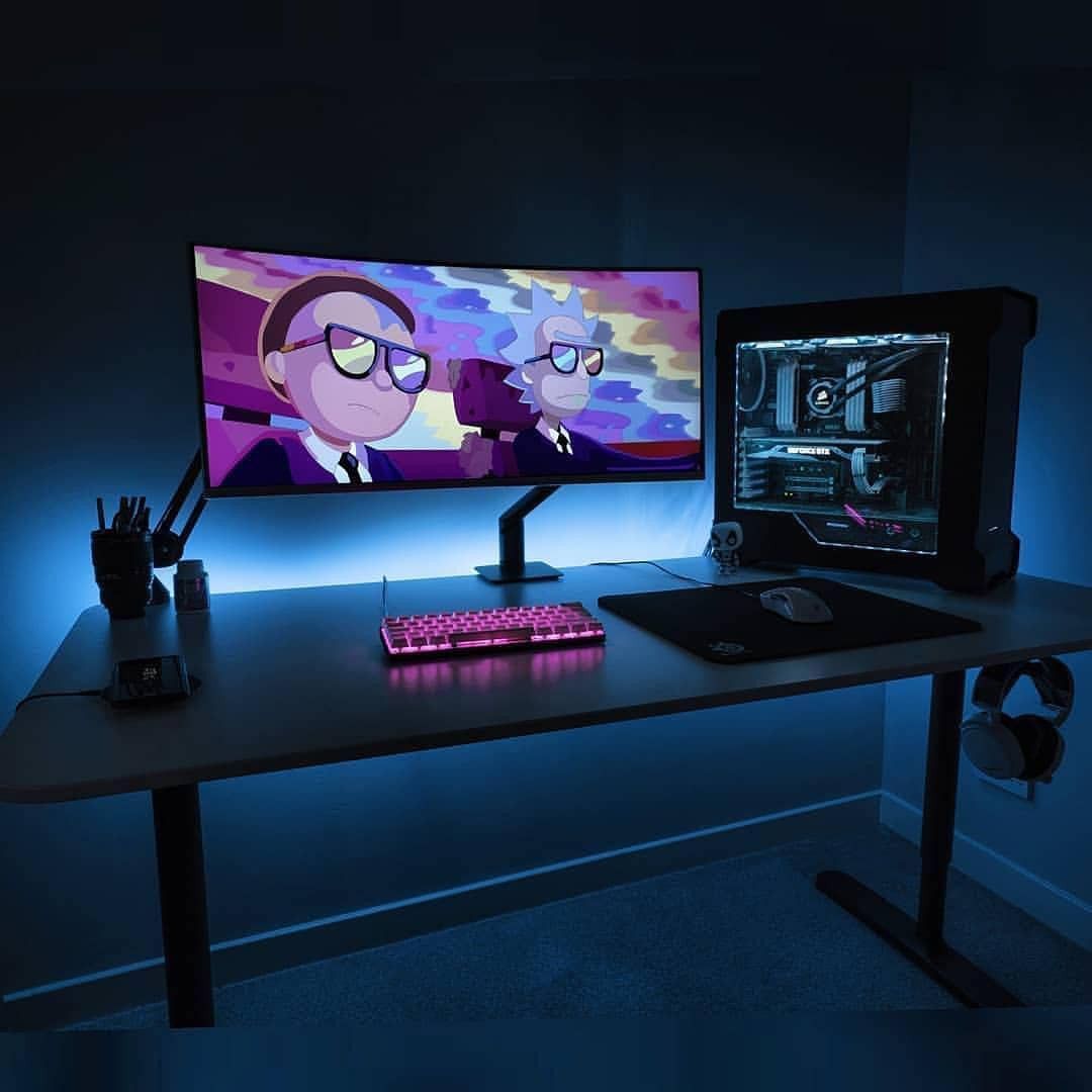 Gaming Setup Background