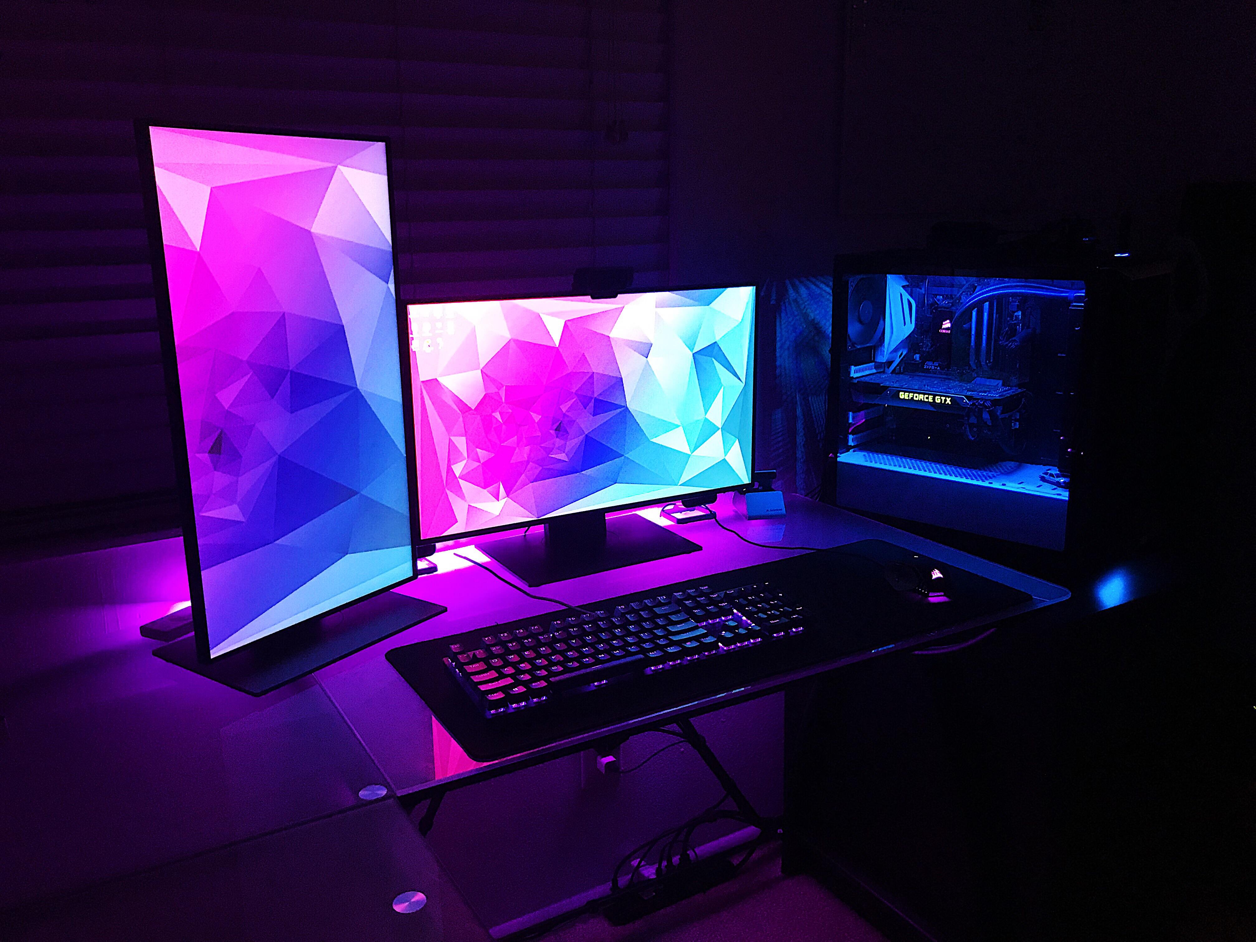 Gaming Setup Background