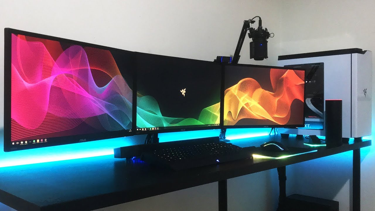 Gaming Setup Background