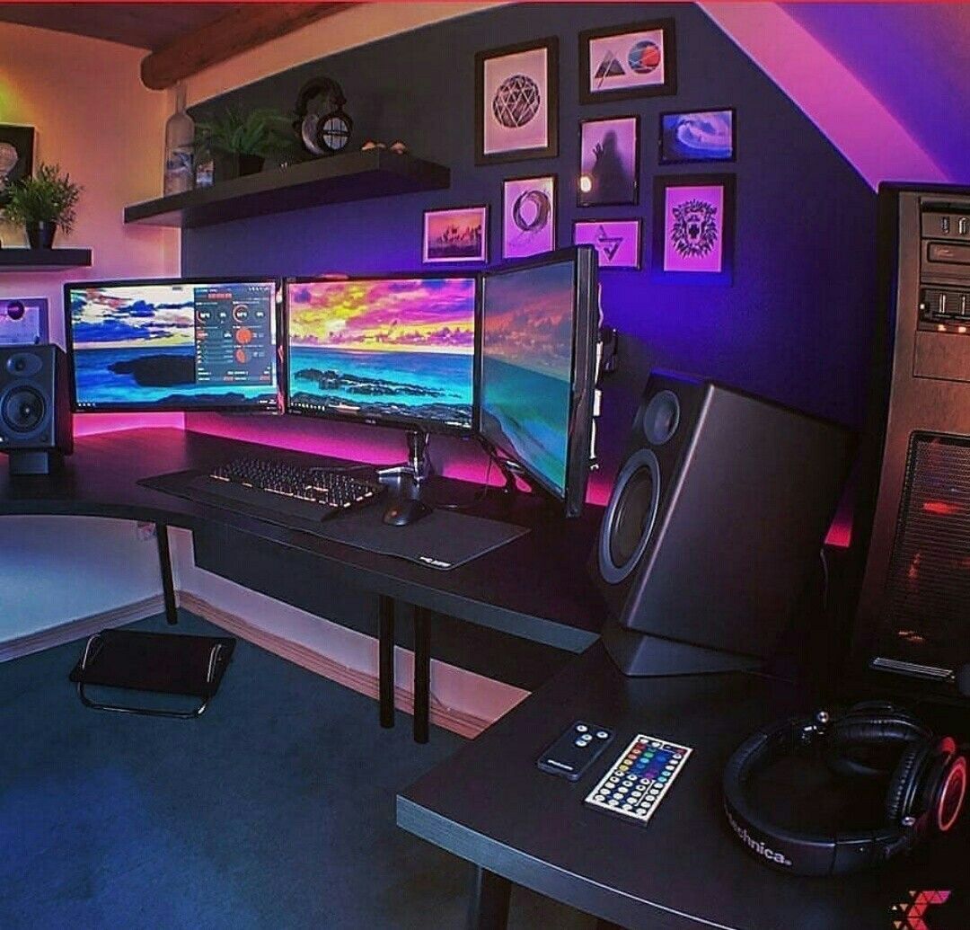 Gaming Studio Background