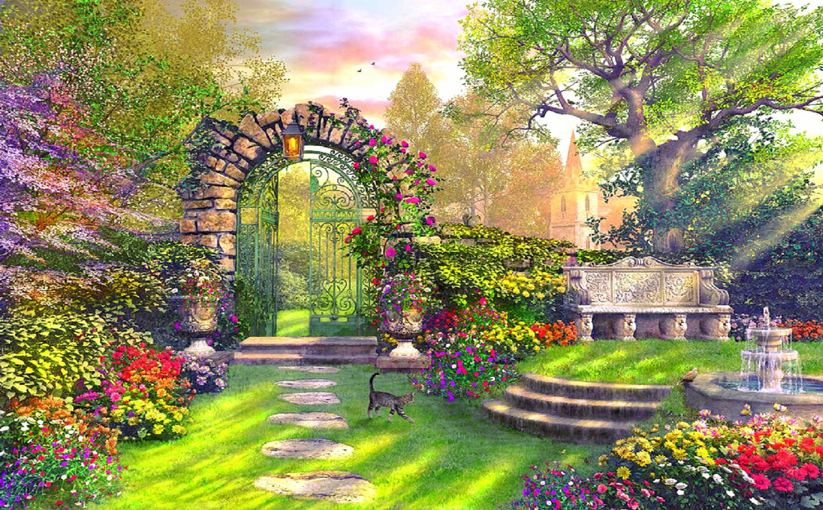 Garden Background