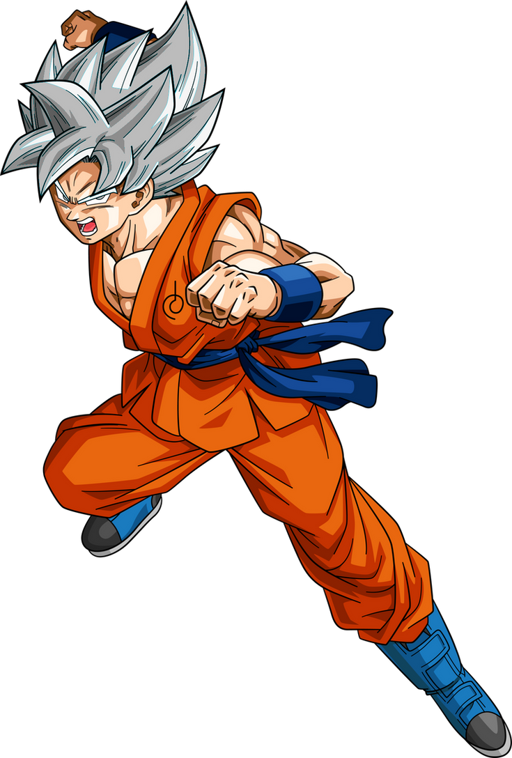 Goku White Background