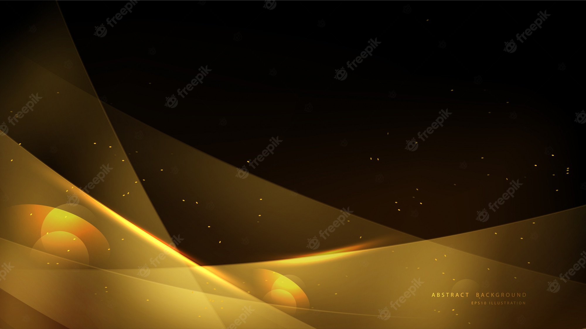 Gold Abstract Backgrounds