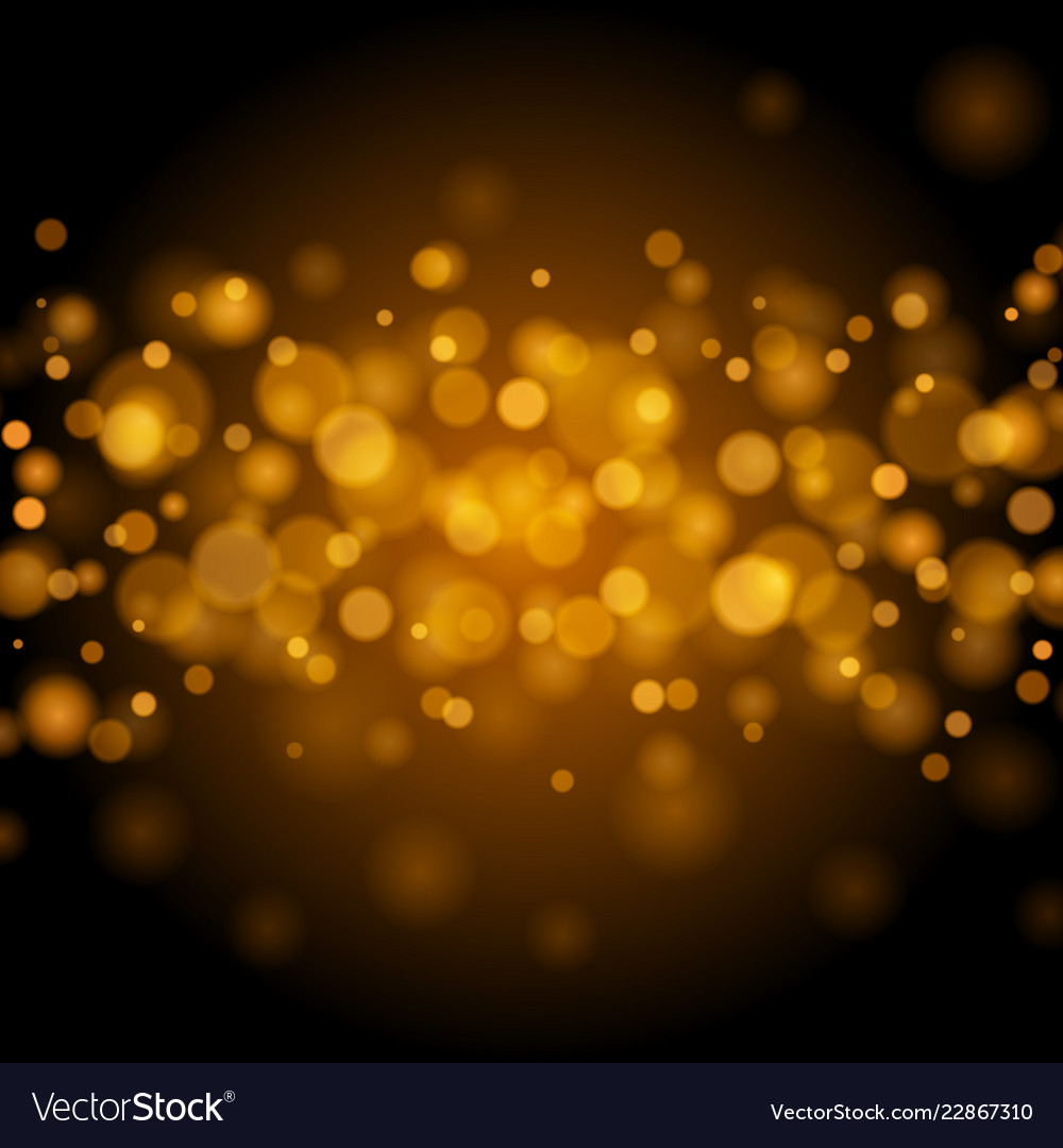 Gold Bokeh Background