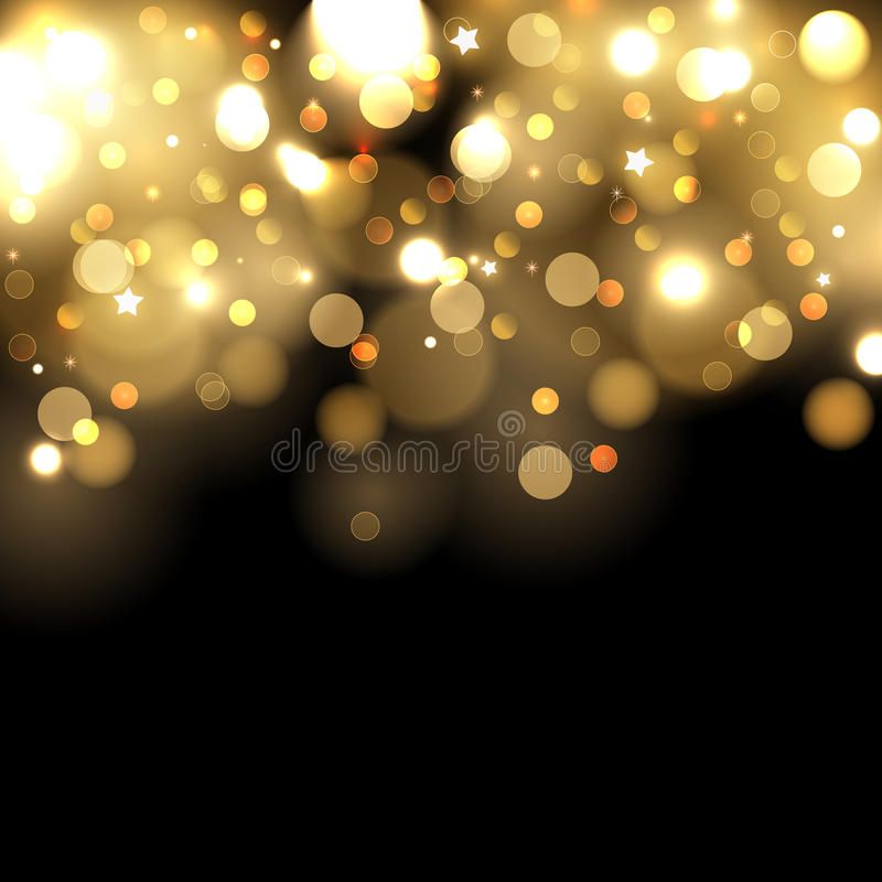 Gold Bokeh Background