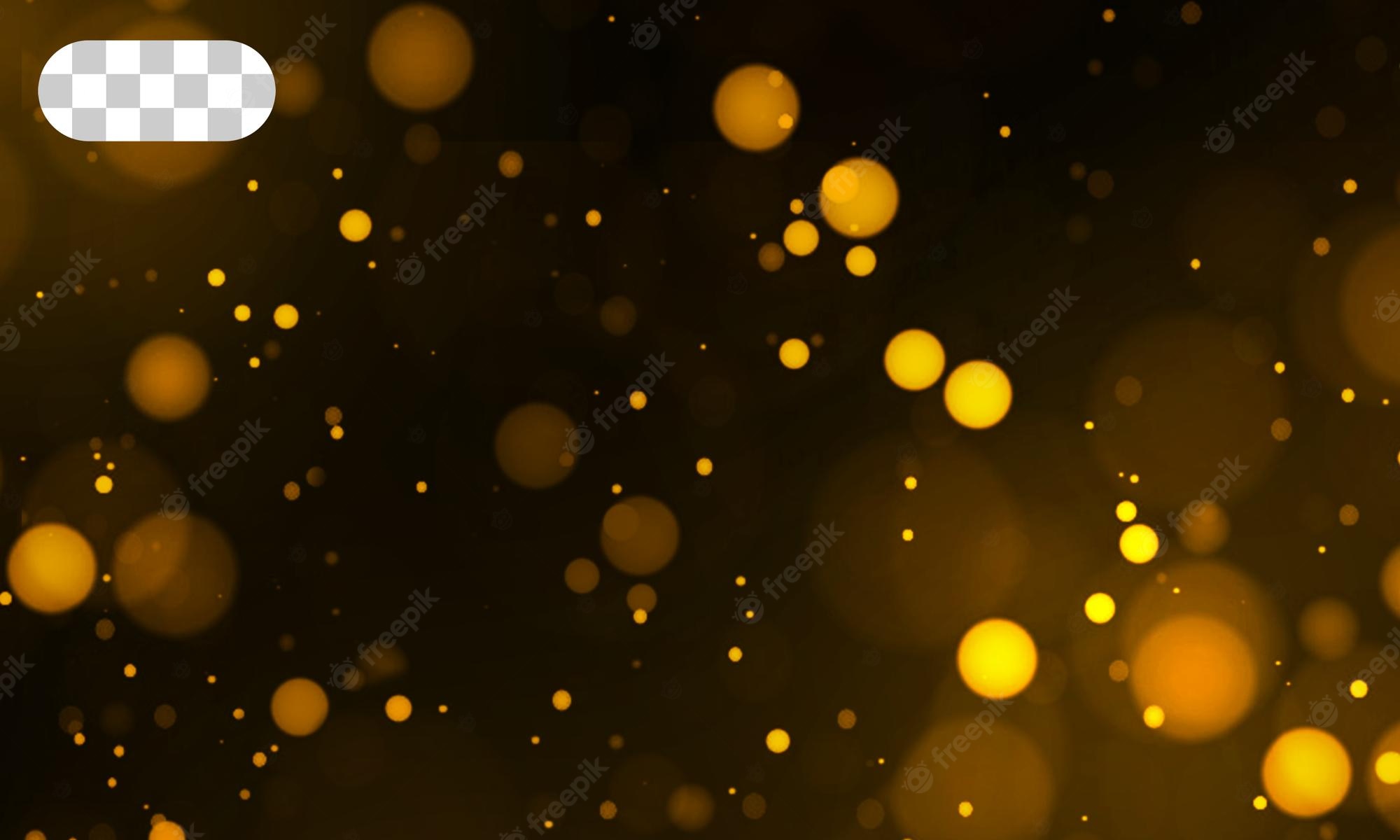 Gold Bokeh Background