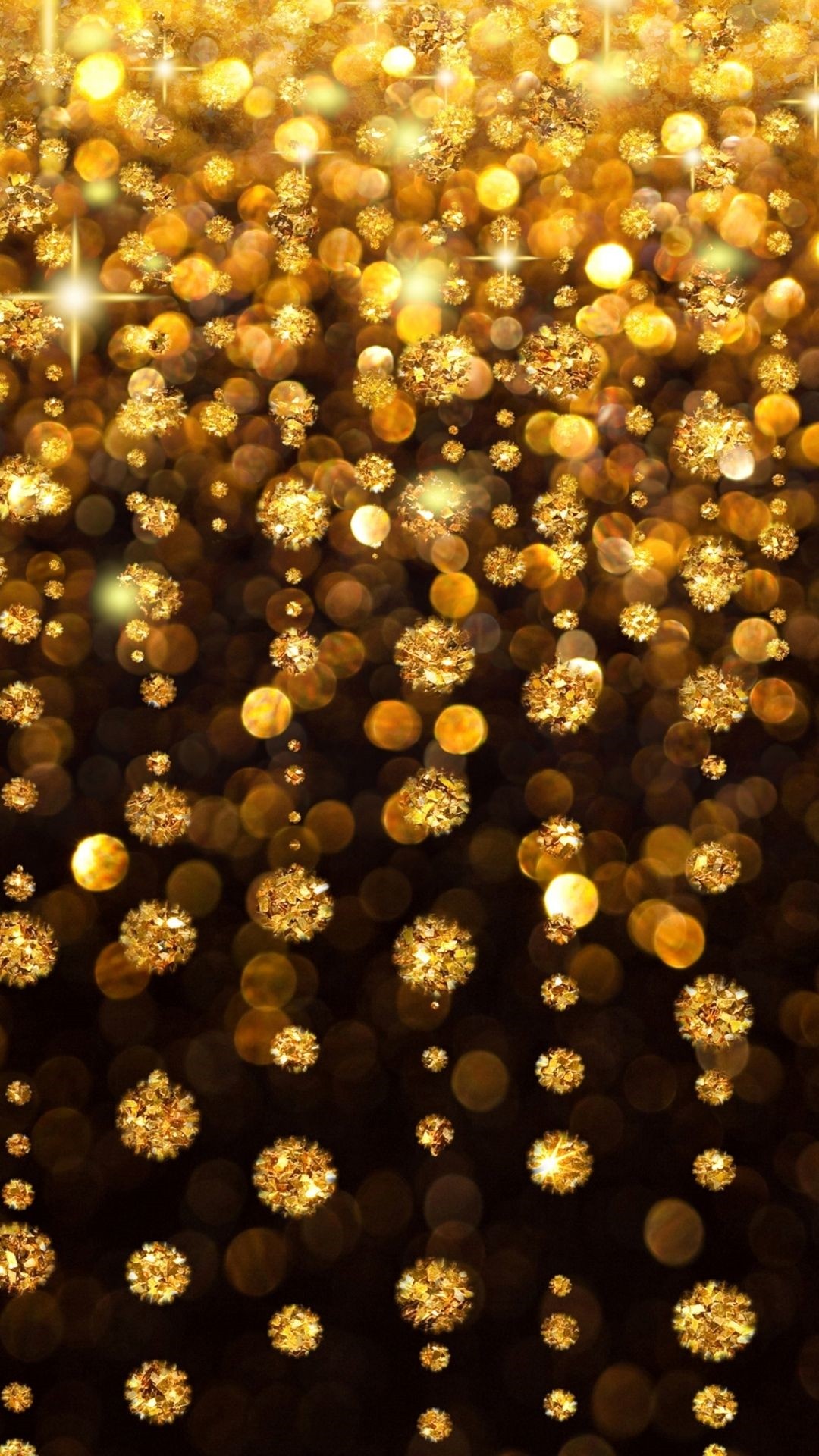 Gold Glitter Iphone Background