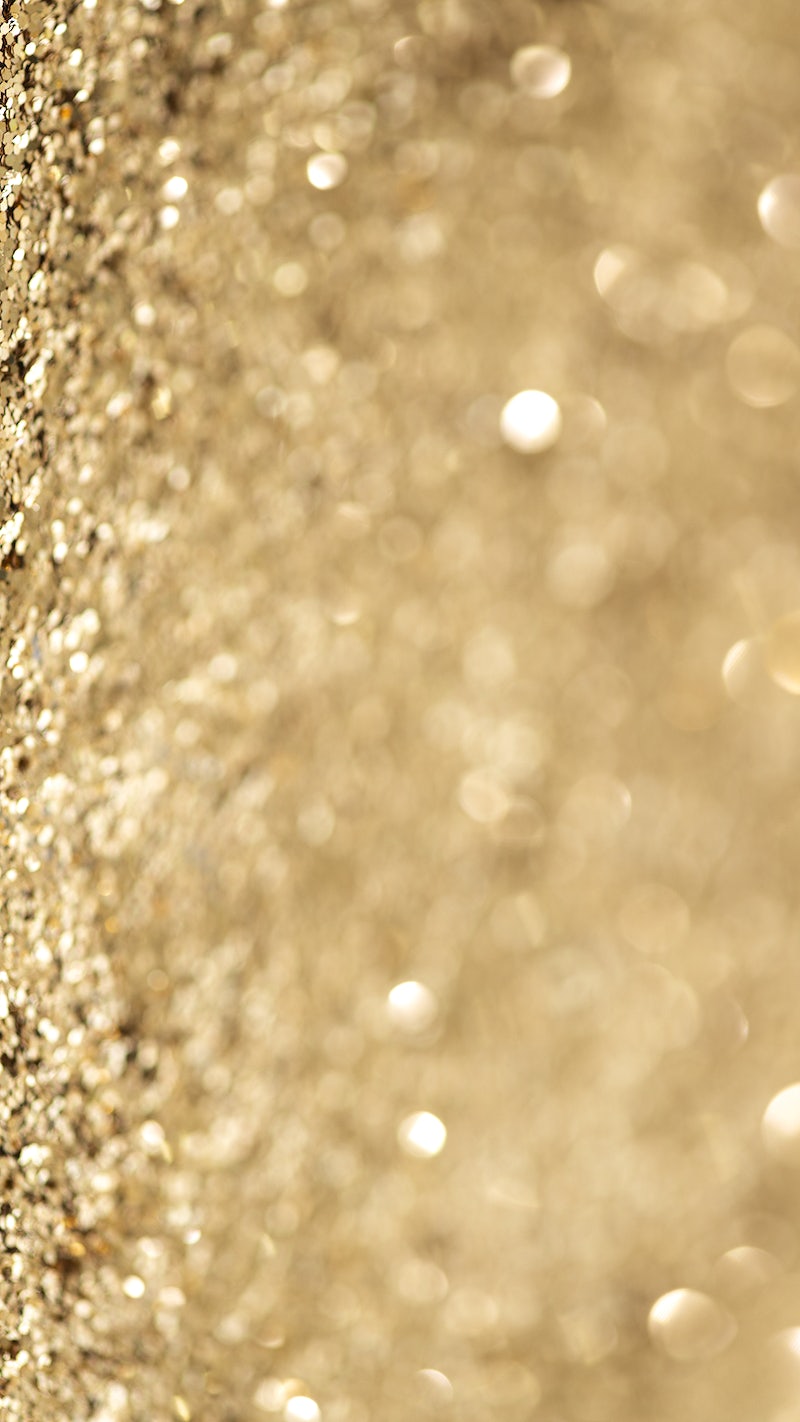 Gold Glitter Iphone Background