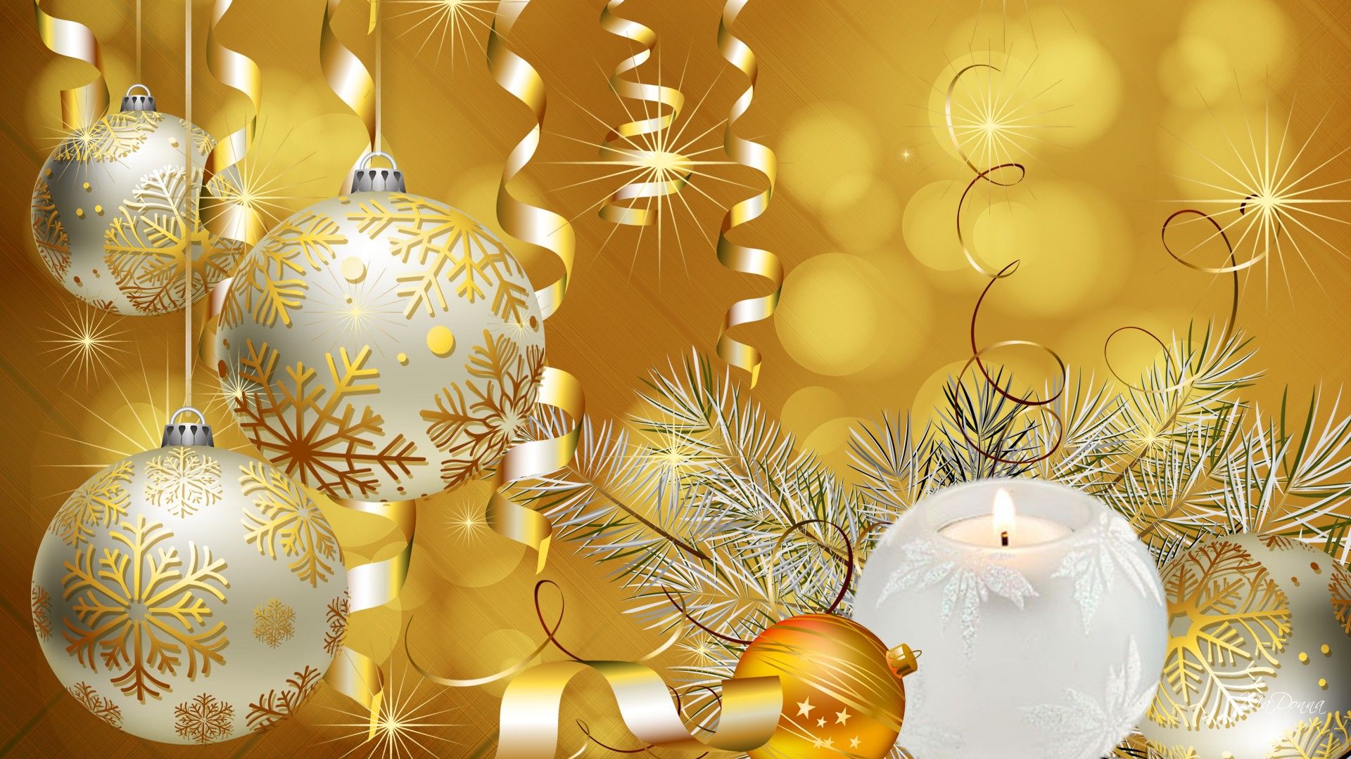 Gold Holiday Backgrounds