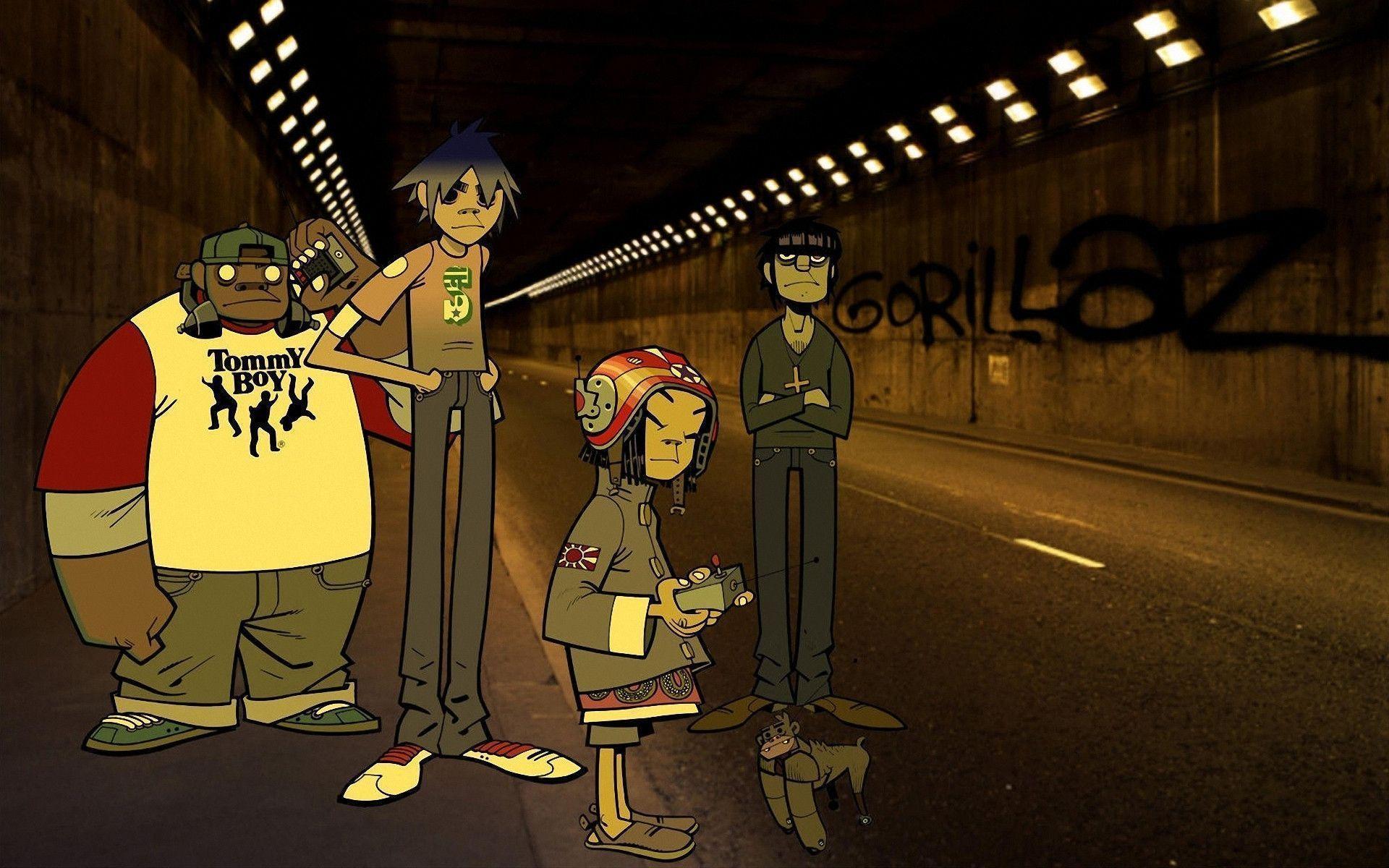 Gorillaz Desktop Background