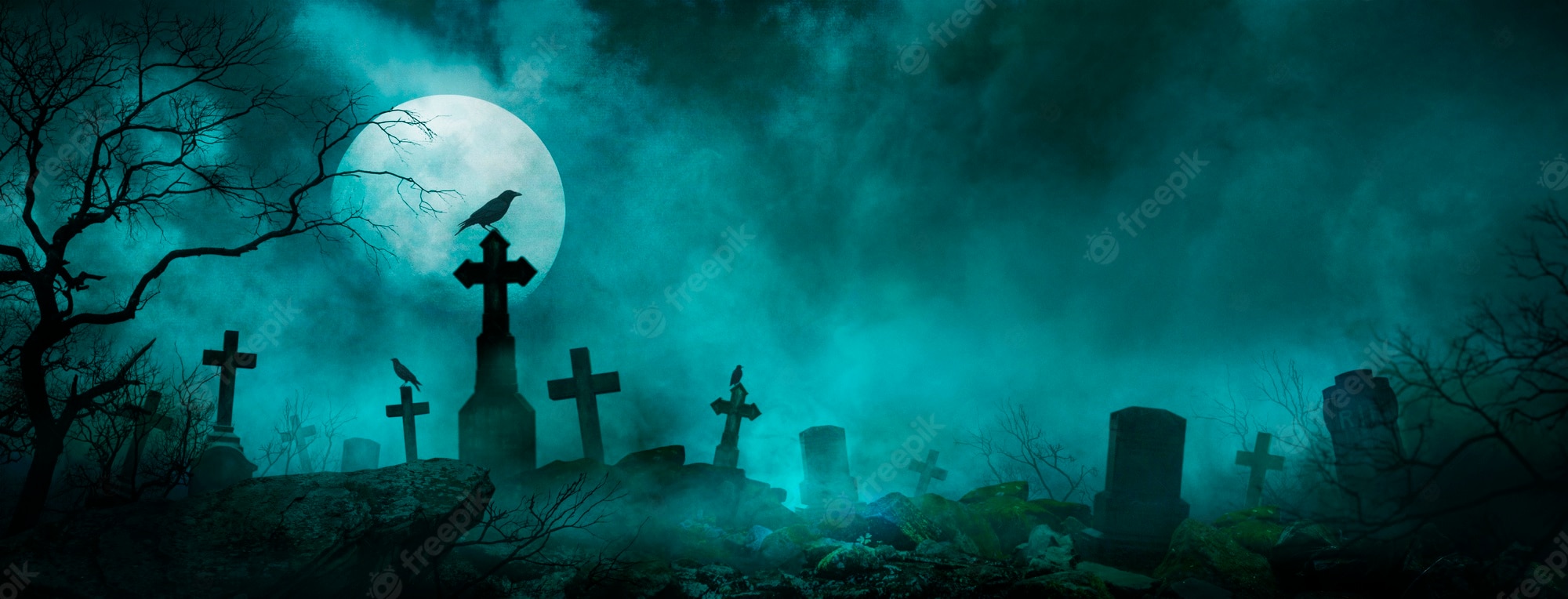 Graveyard Background