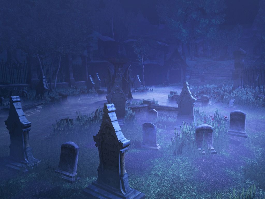 Graveyard Background