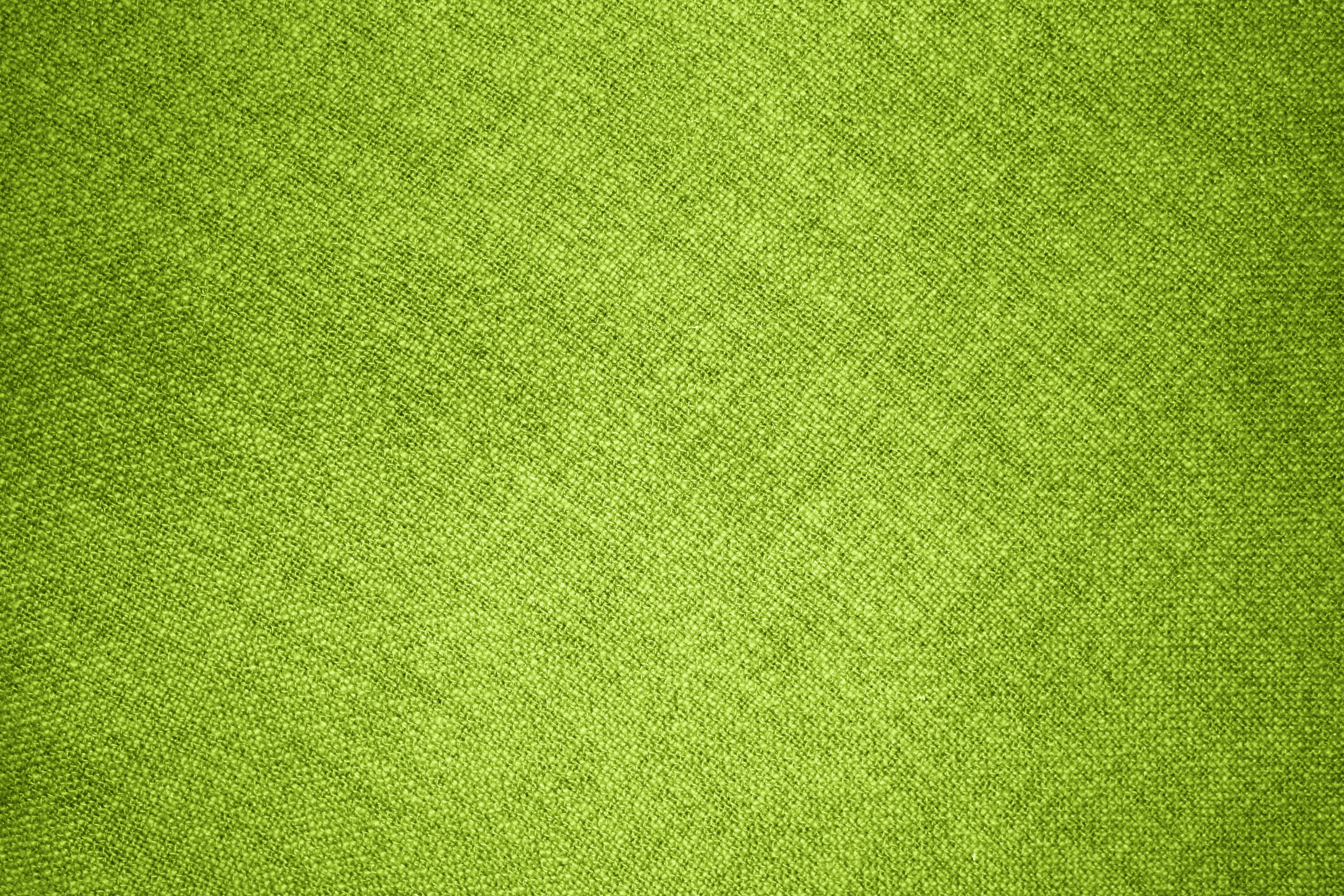 Green Fabric Background