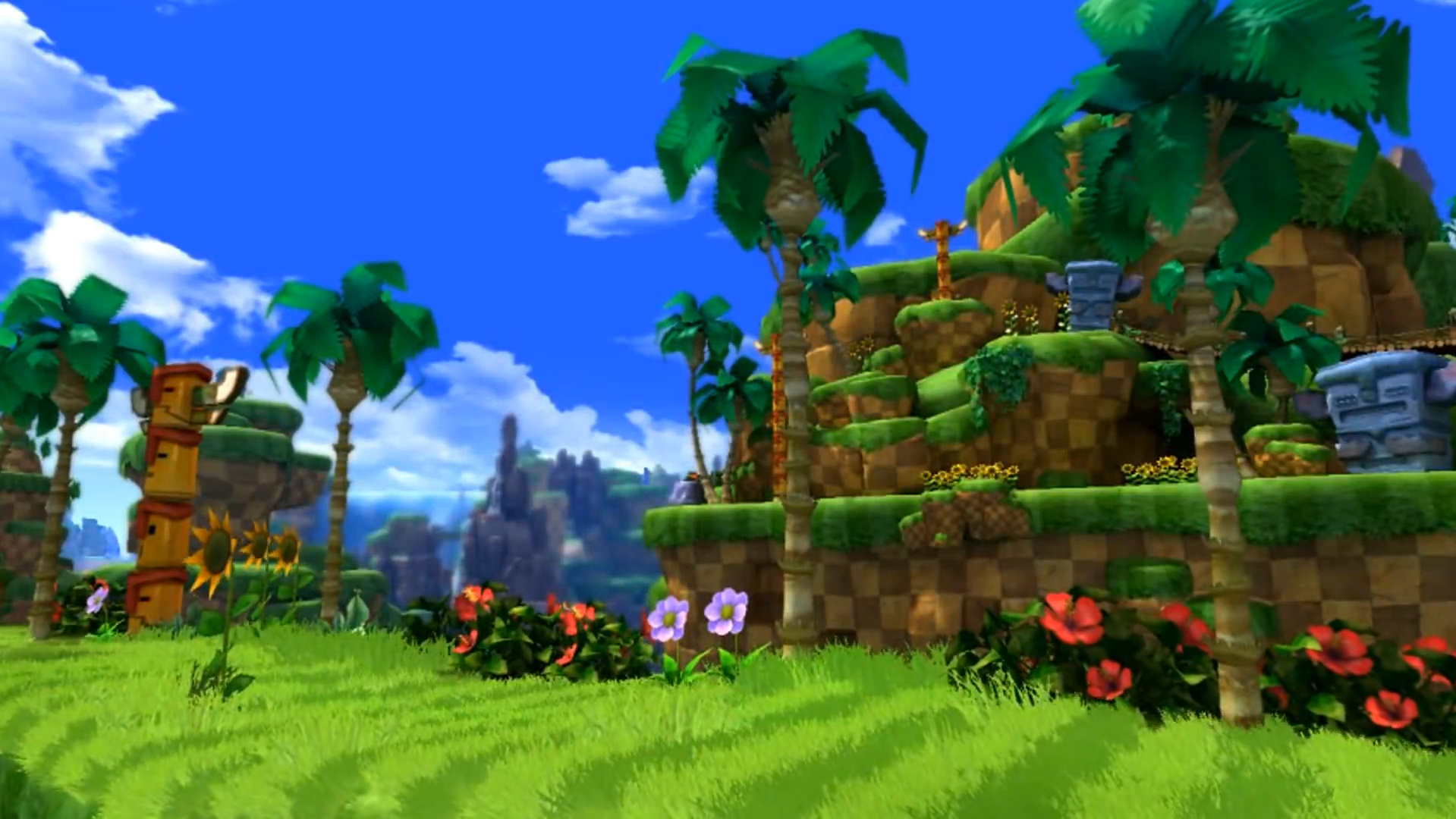 Green Hill Zone Background