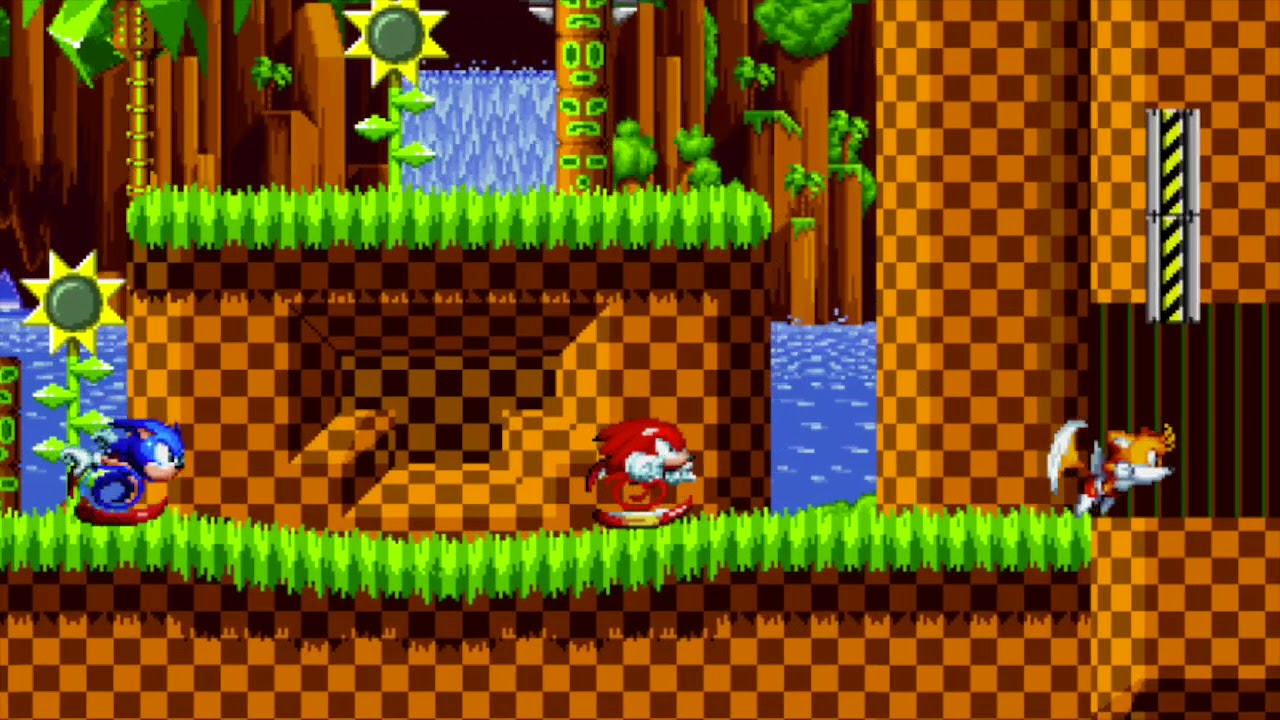 Green Hill Zone Background