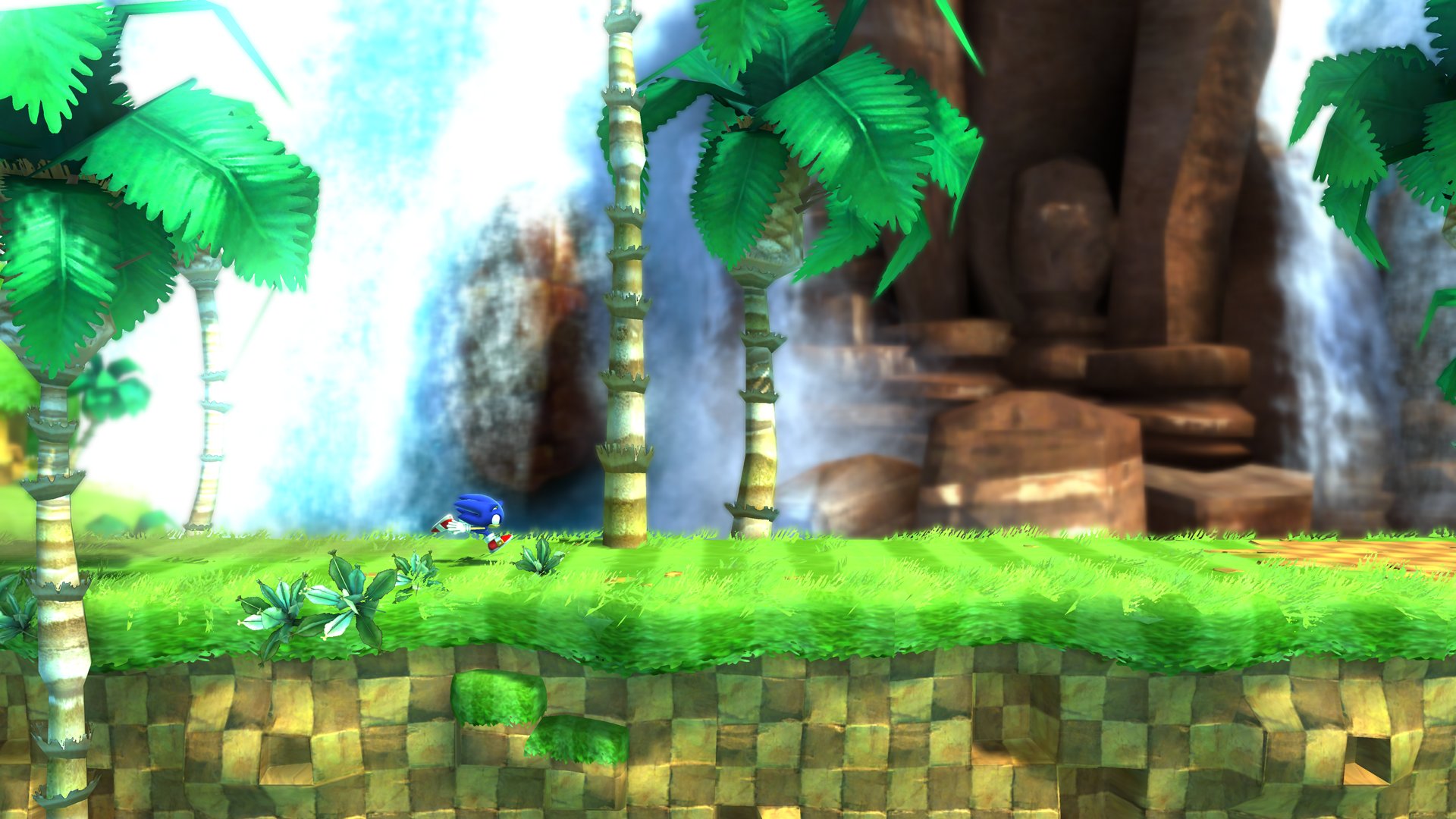 Green Hill Zone Background