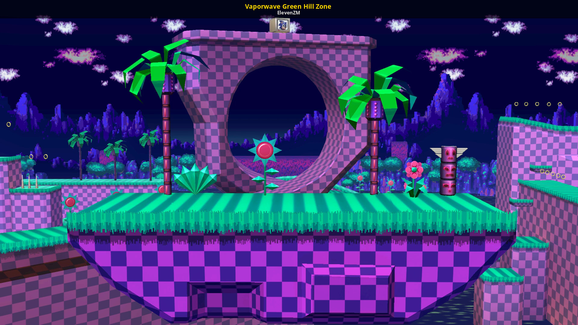 Green Hill Zone Background