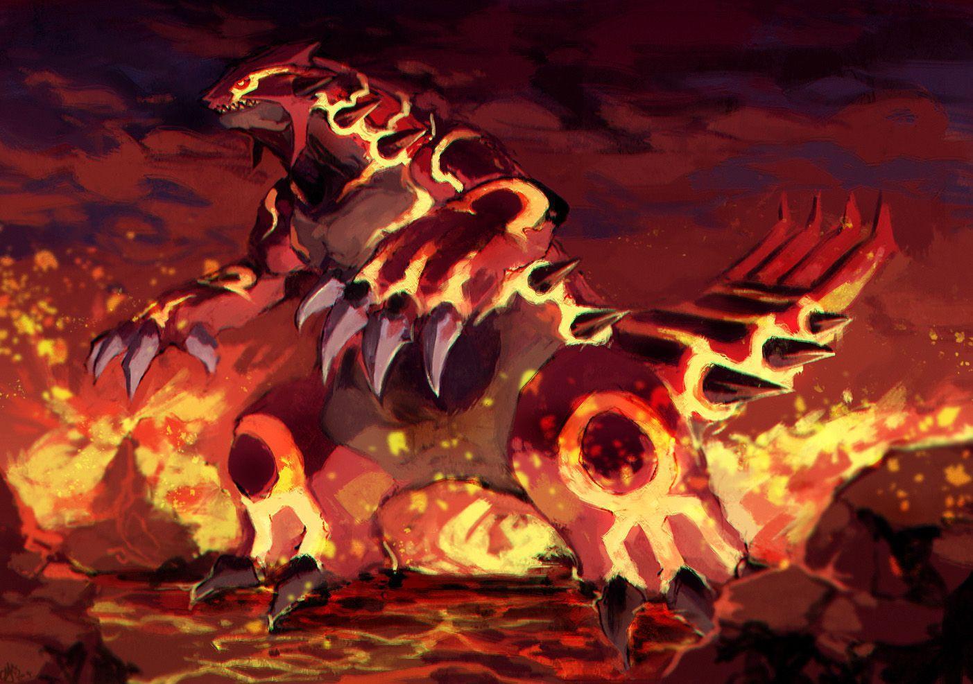 Groudon Background