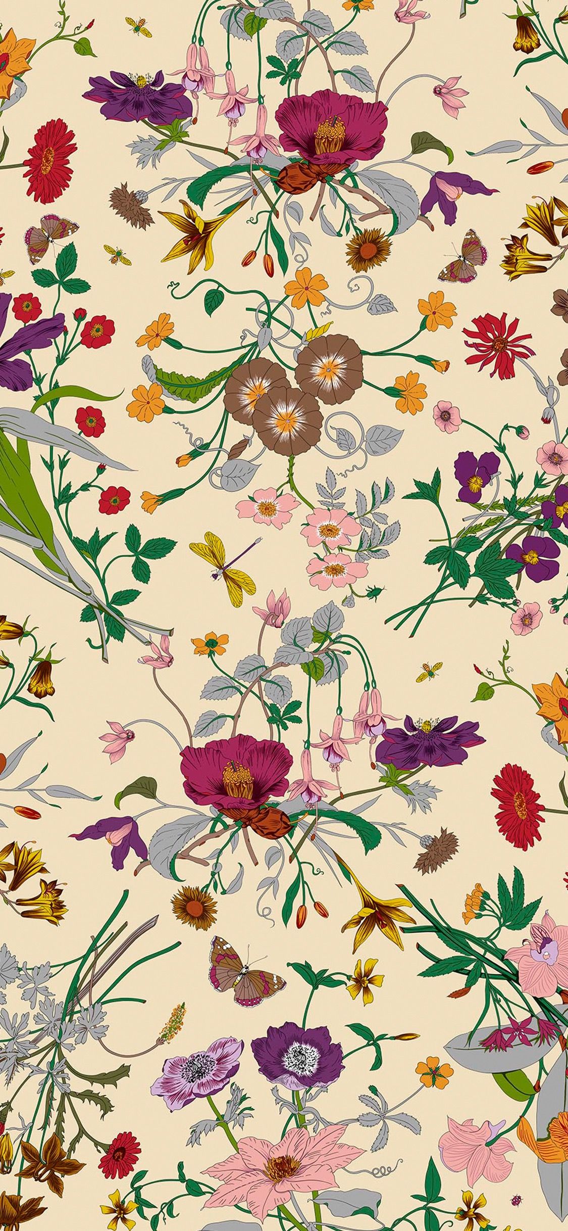 Gucci Floral Background